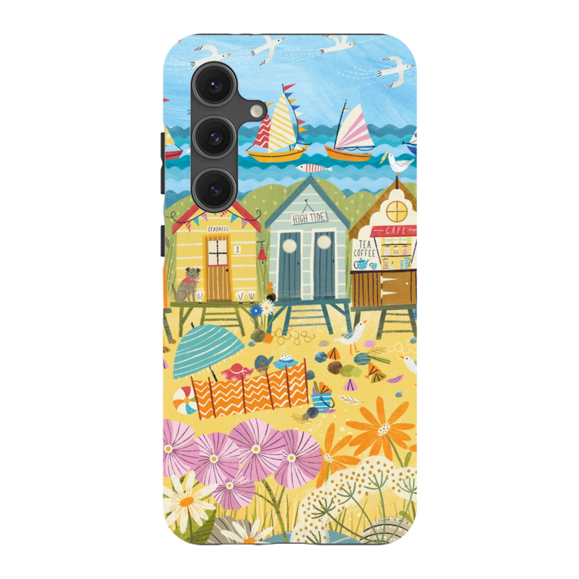 Samsung Tough  Case - Beachy Days 3 By Ali Brookes