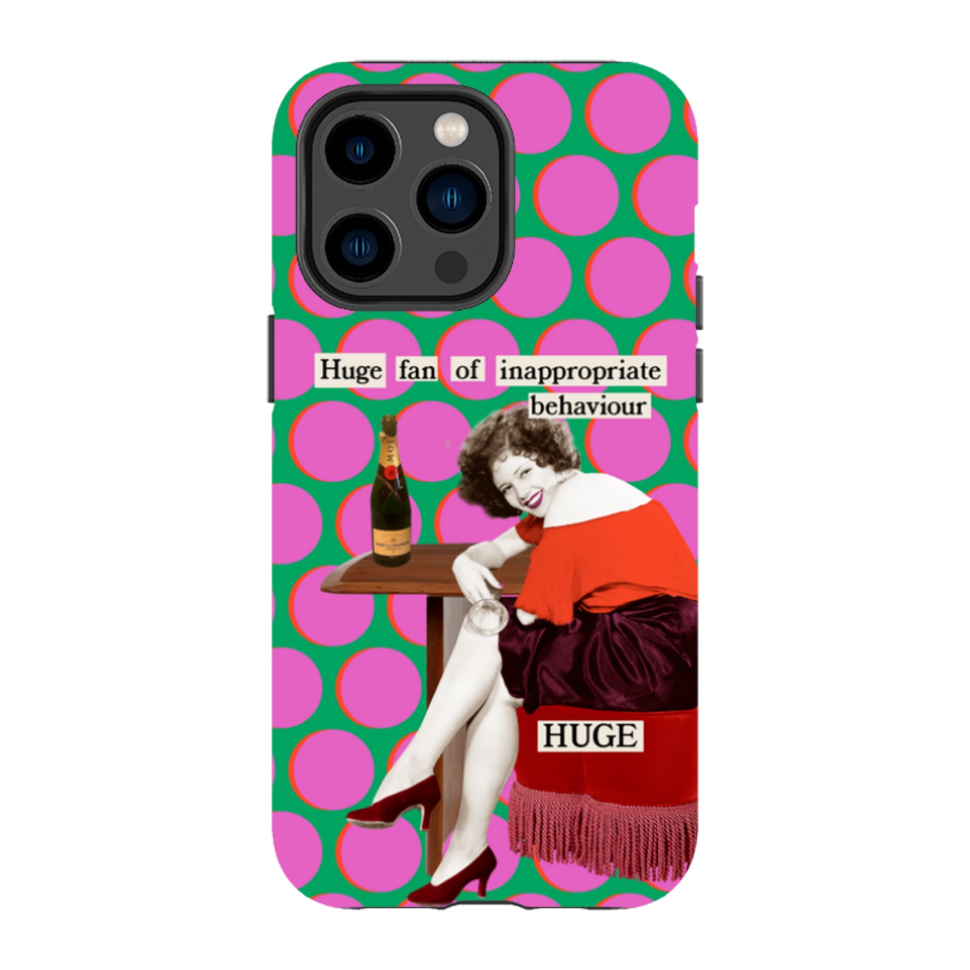 iPhone Tough Case - Inappropriate By Clare Jordan