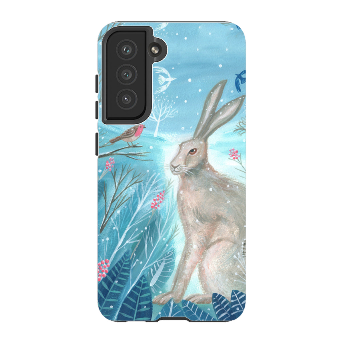 Samsung Tough Case - Winter Hare By Mary Stubberfield