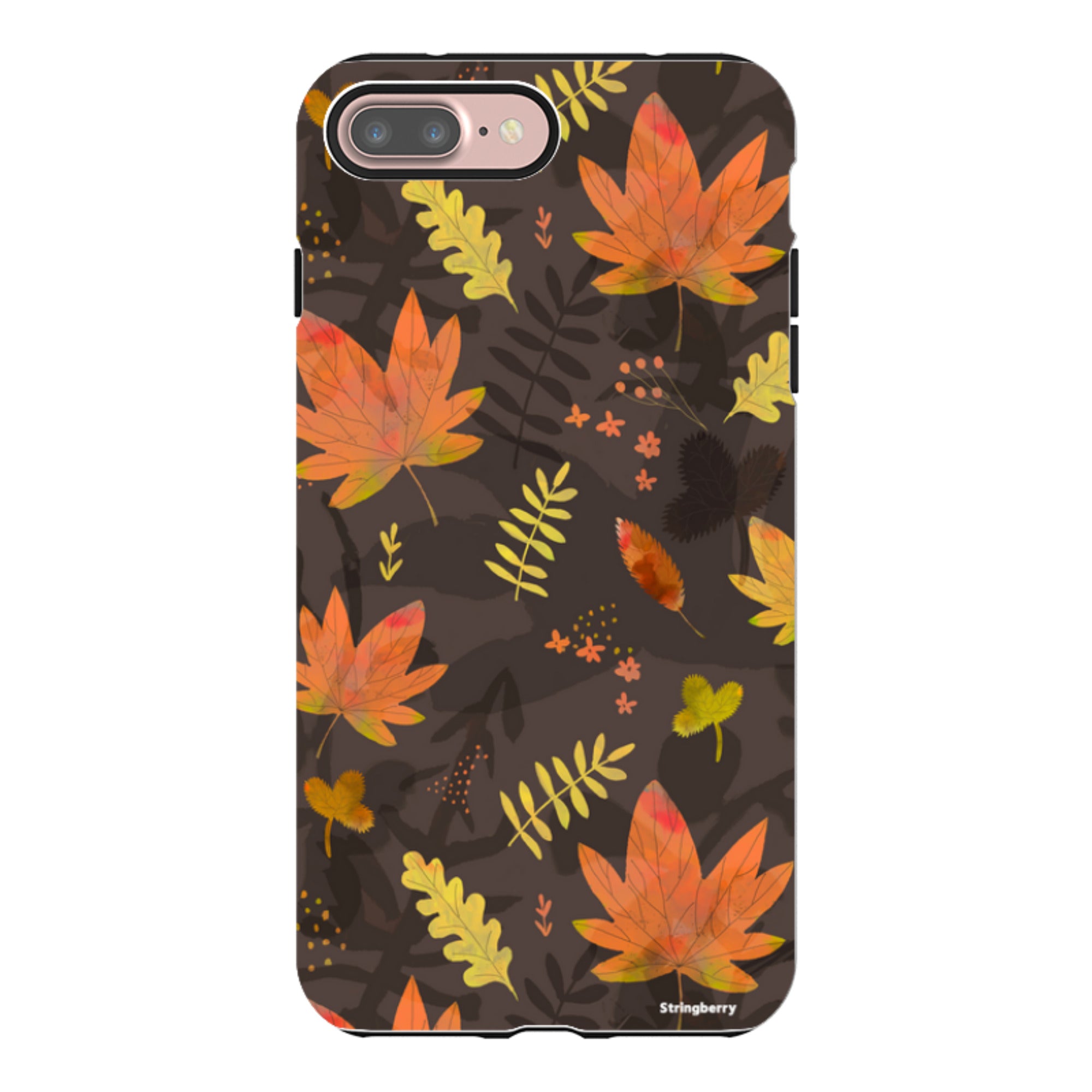 iPhone Tough Case - Autumn Leaves Yellow