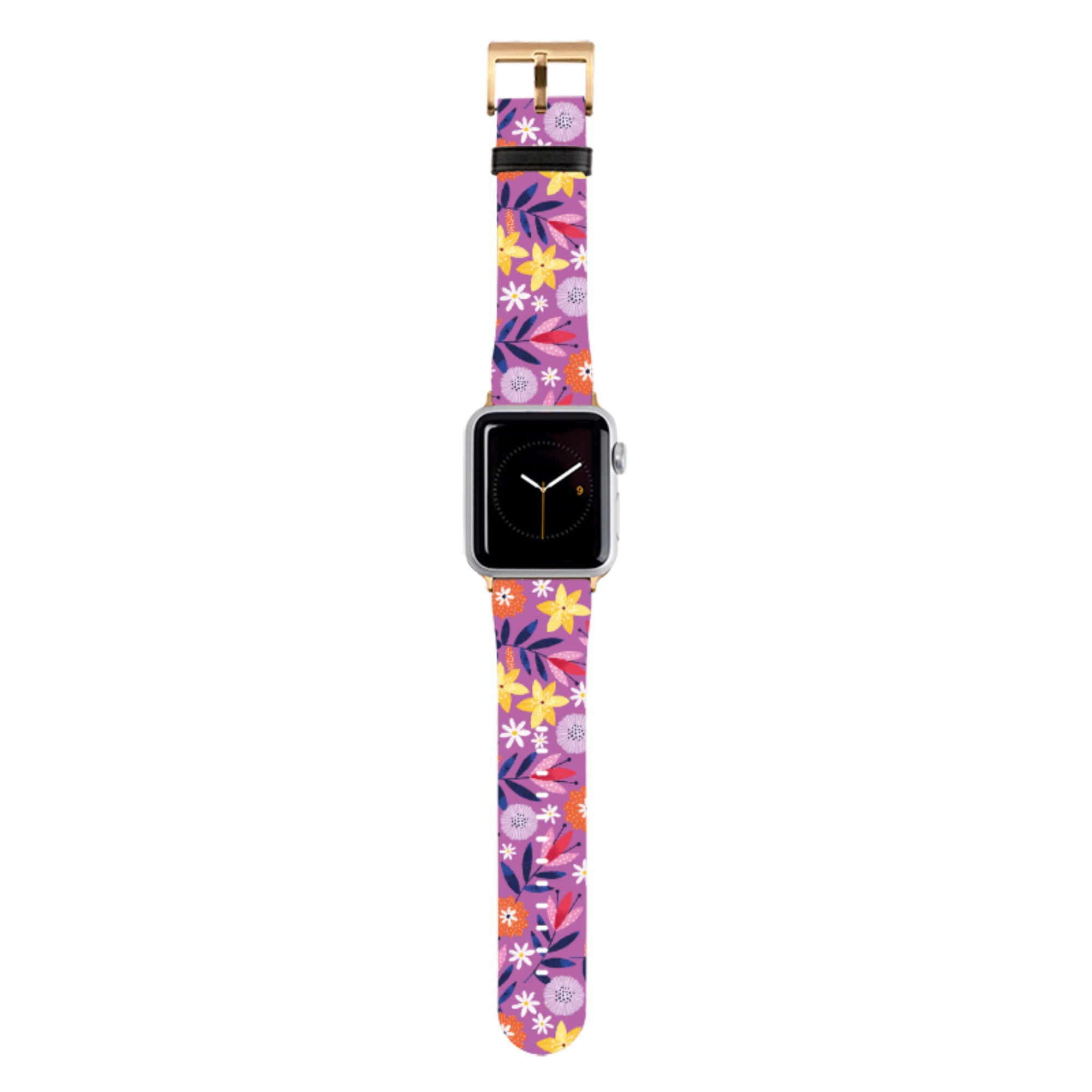 Scattered Flowers I Apple Watch Strap By Ali Brookes