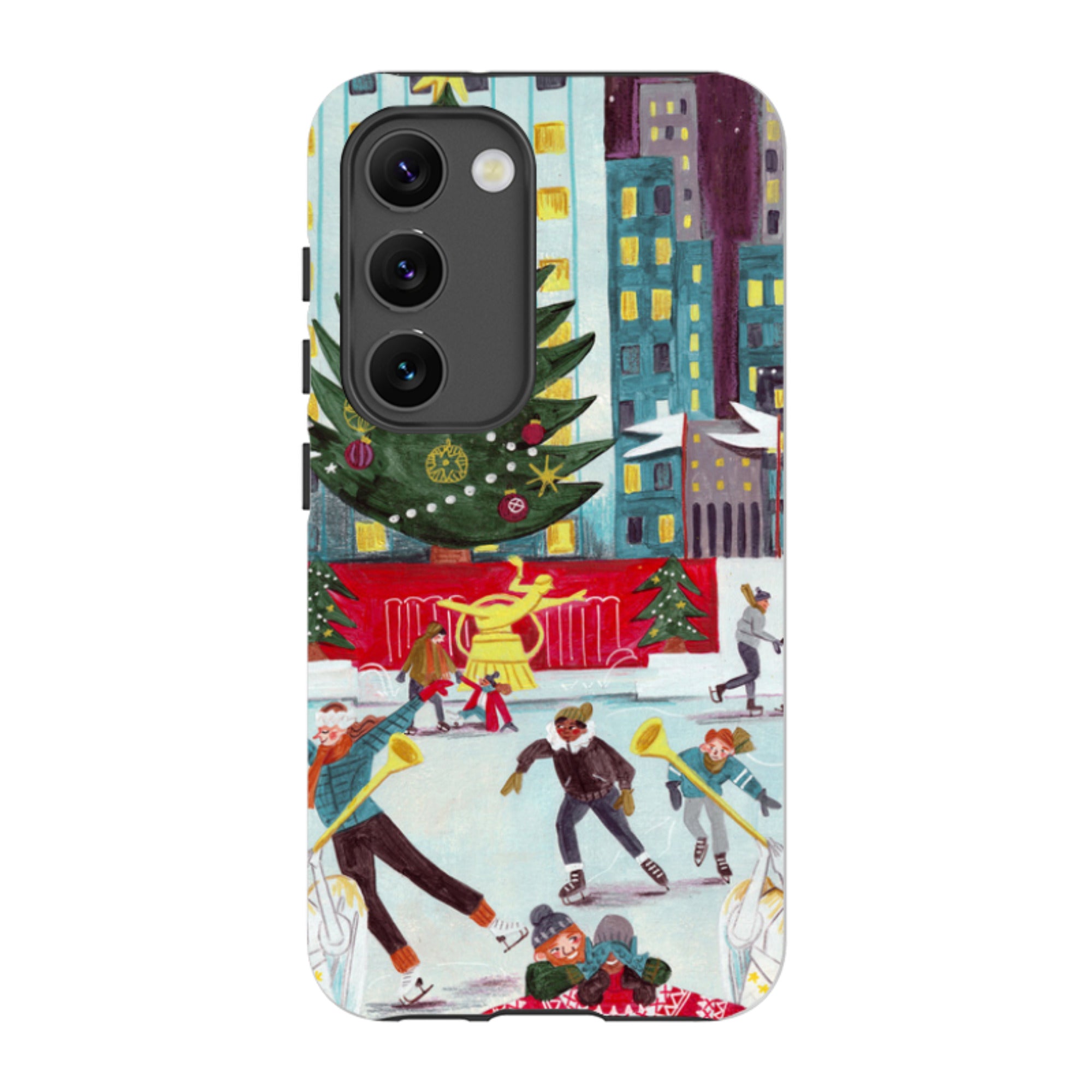 Samsung Tough Case - Xmas In New York By Caroline Bonne Muller