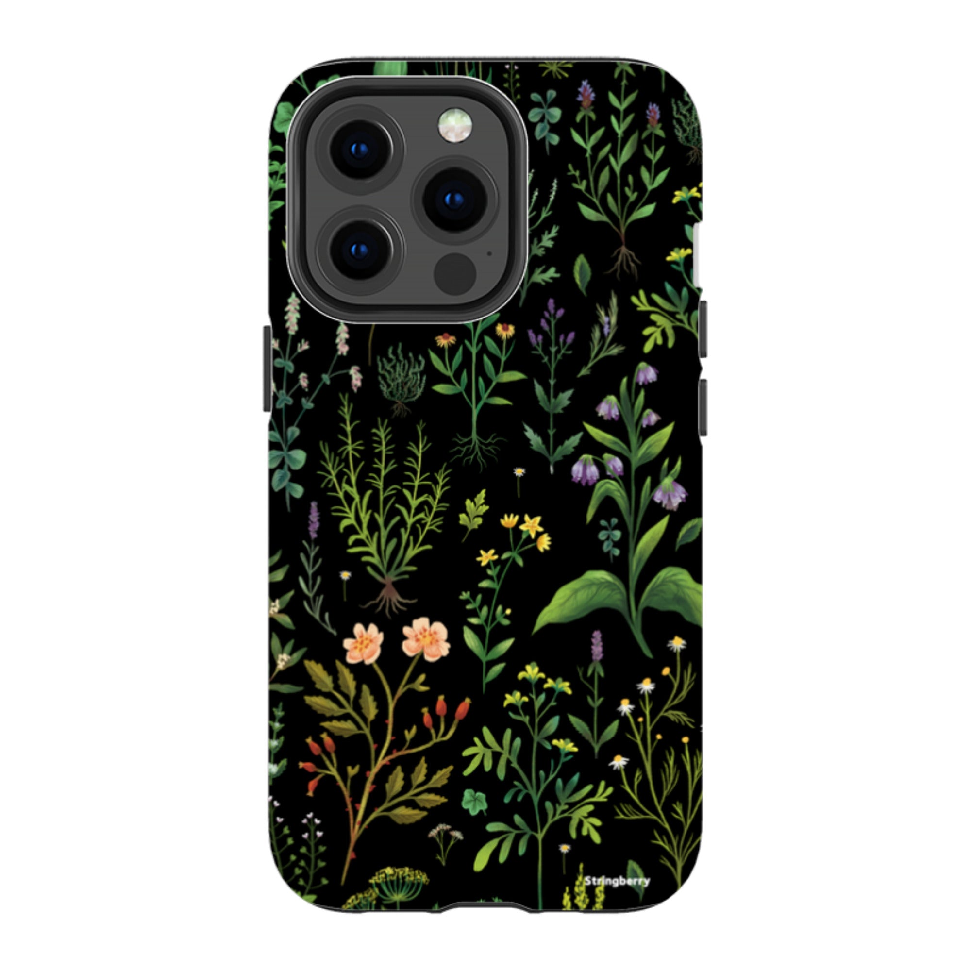 iPhone Tough Case - Medieval Herbal By Anna Stead