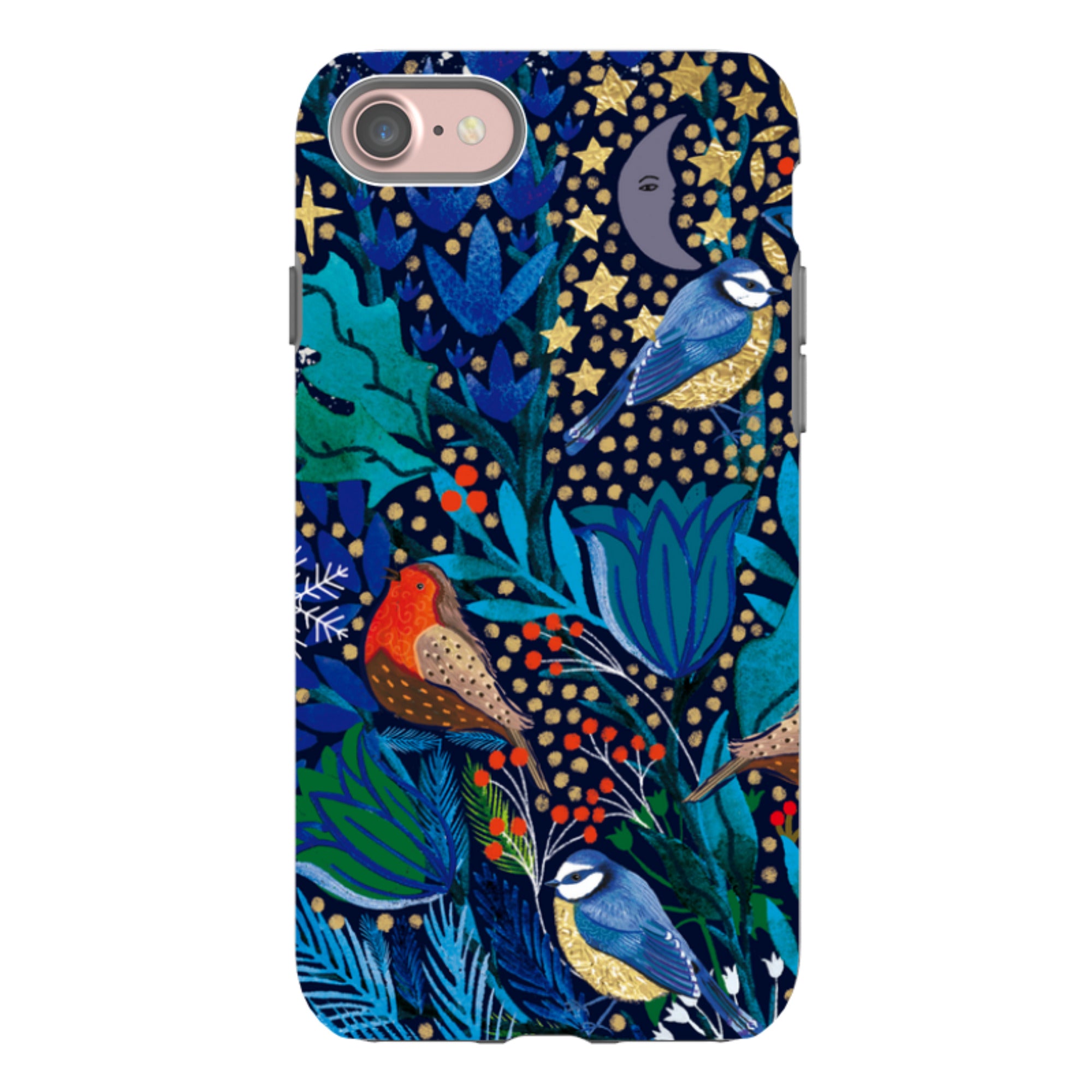 iPhone Tough Case - Xmas Robin I By Emma Frances Grant