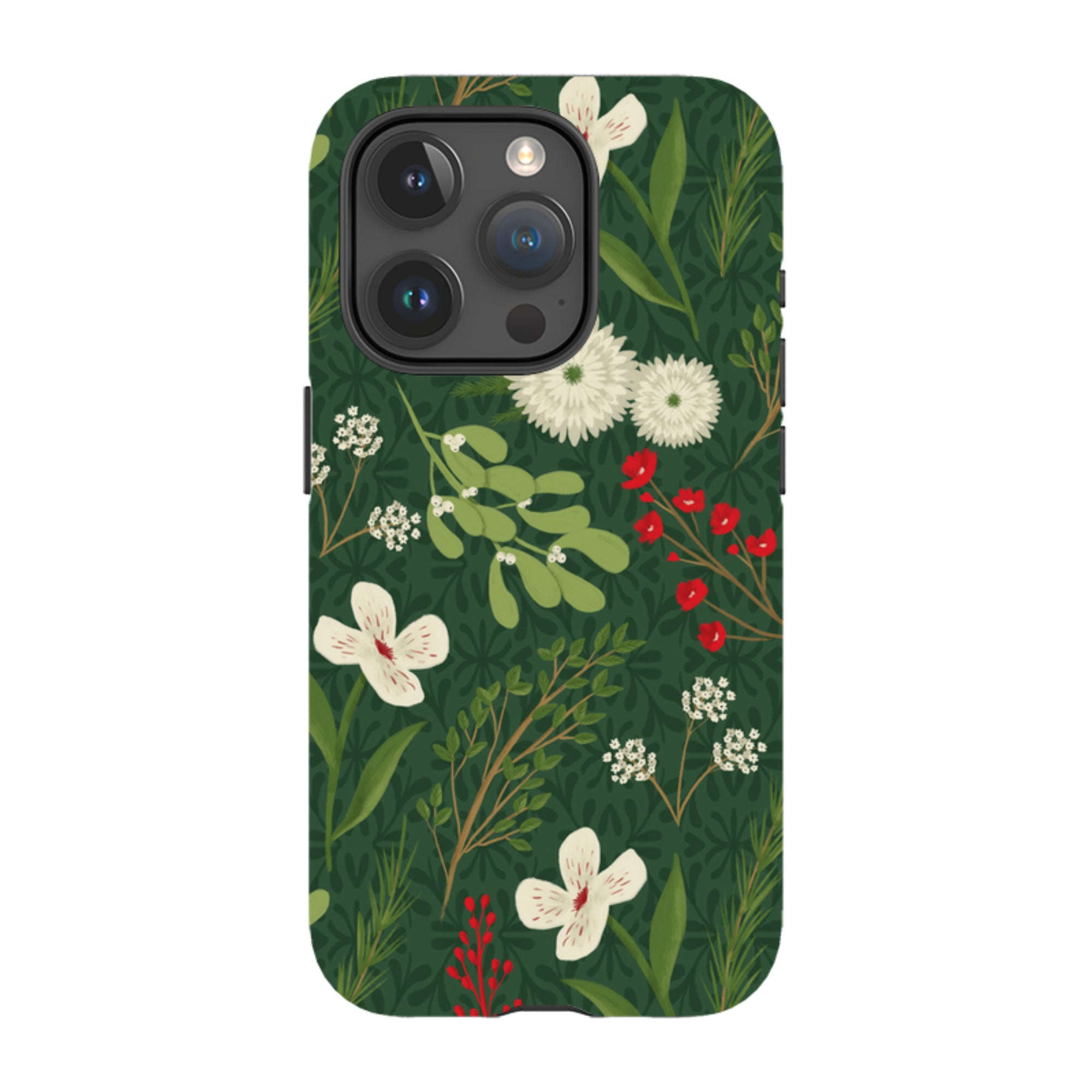 iPhone MagSafe Tough Case - Holiday Foliage By Abby Jacobs