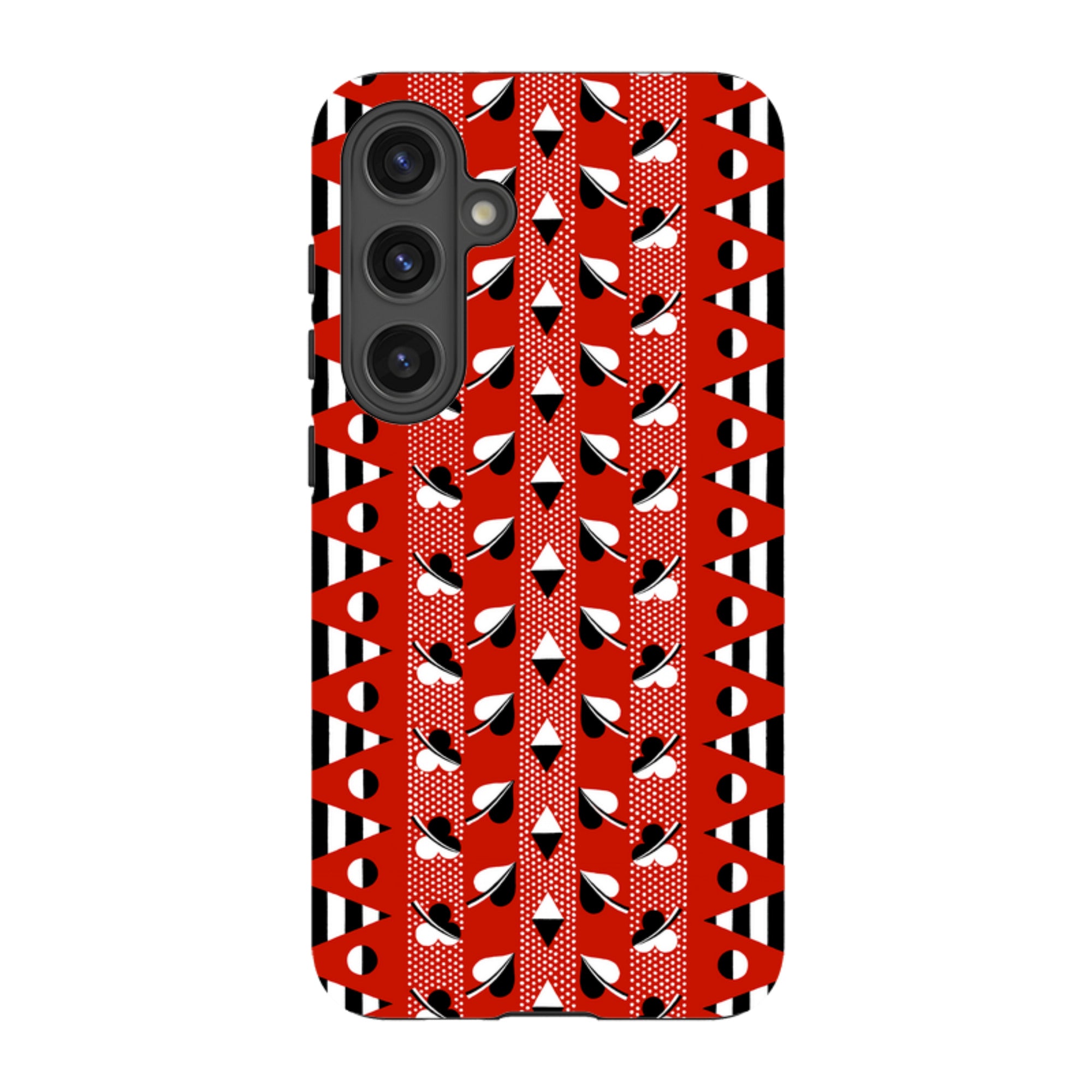 Samsung Tough  Case - Clubs & Hearts By Cressida Bell