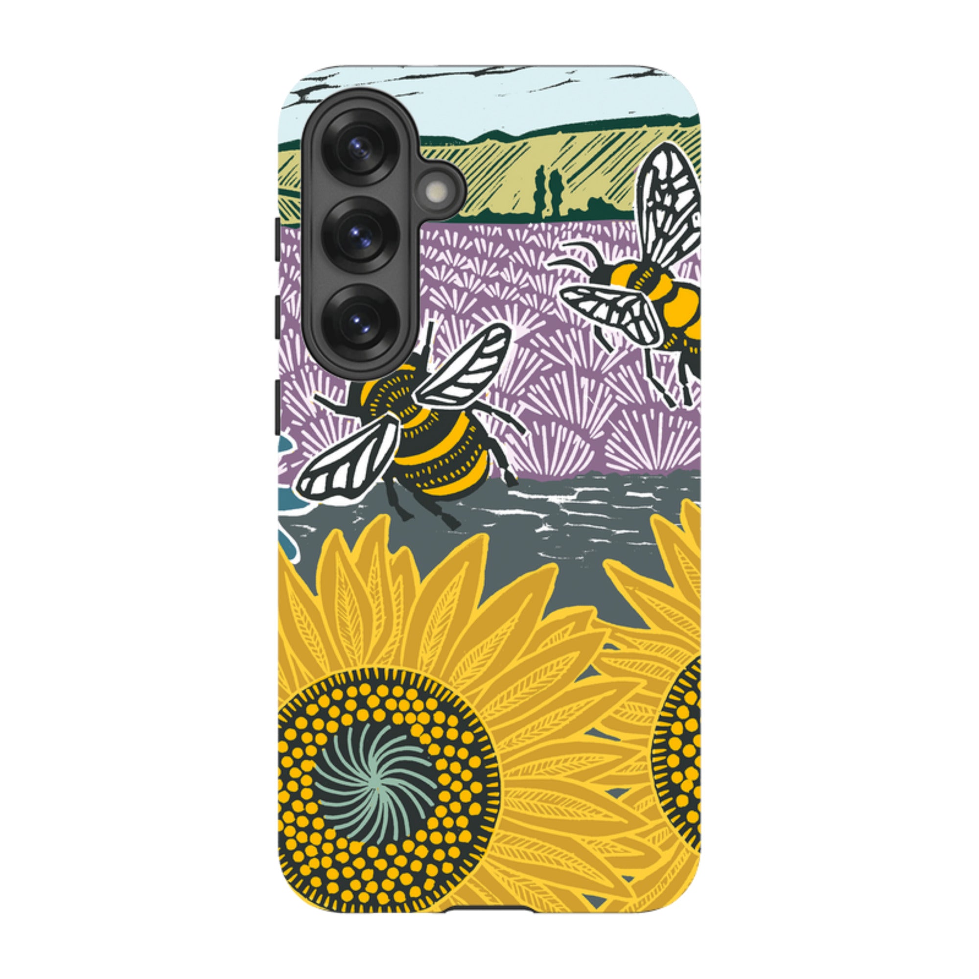 Samsung Tough Case - Bees And Sunflower By Kate Heiss