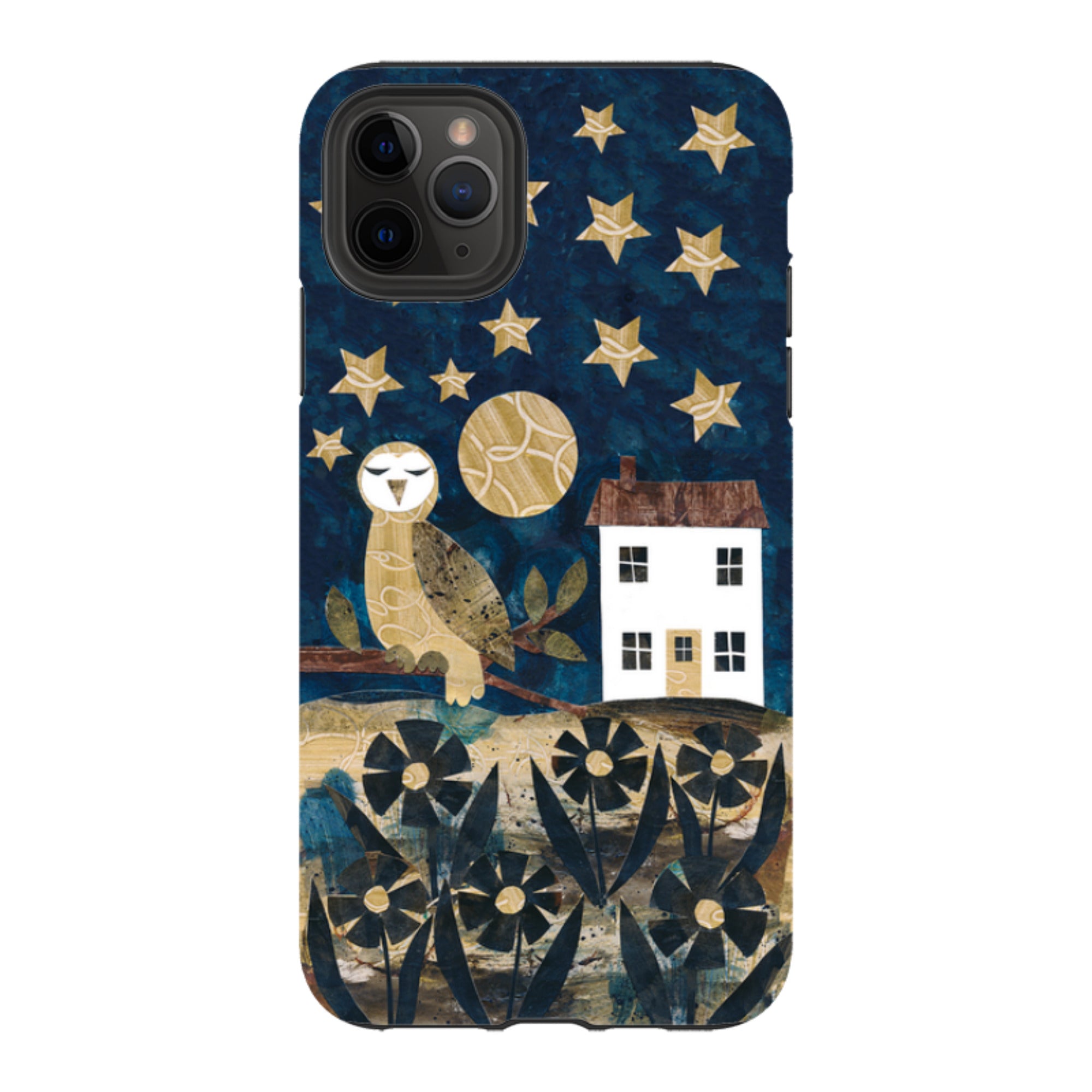 iPhone Tough Case - Night Watch Owl By Tracey English