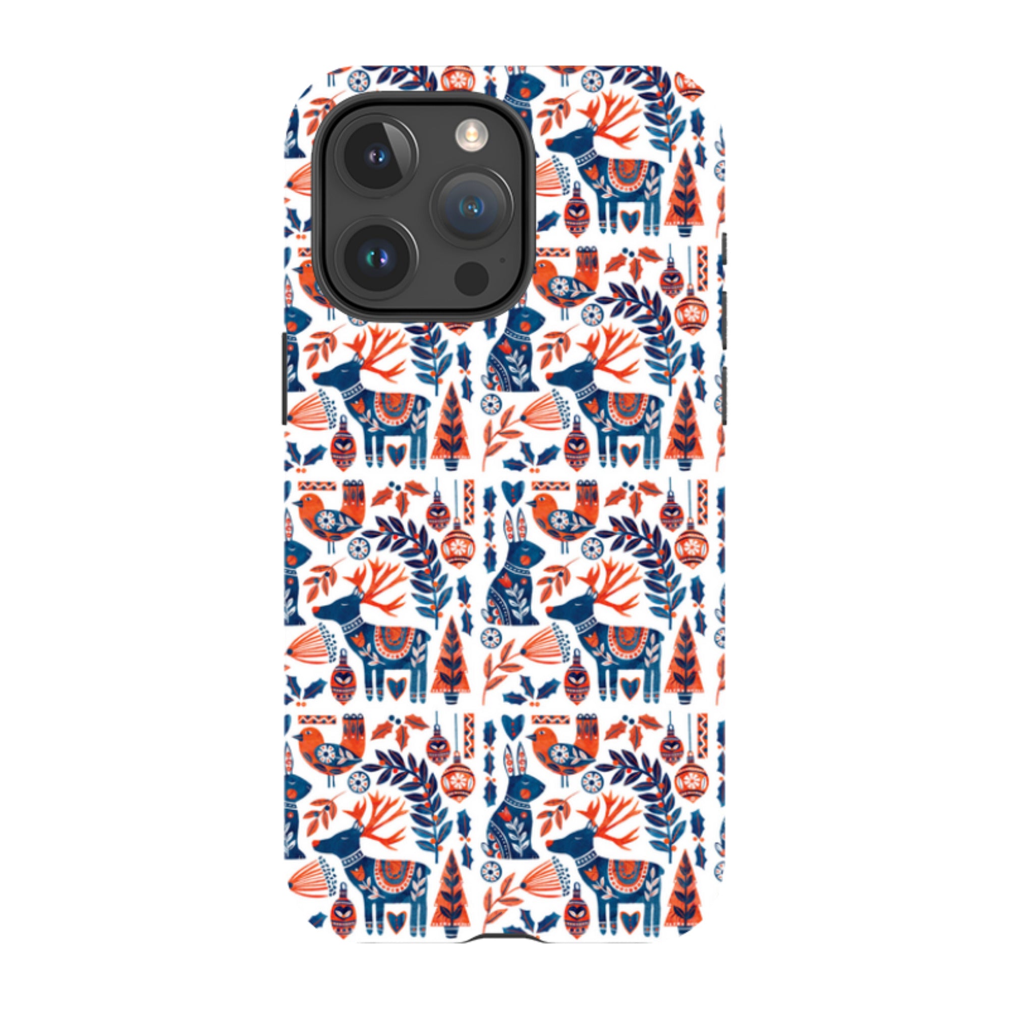 iPhone MagSafe Tough Case - Scandi Animals By Tracey English