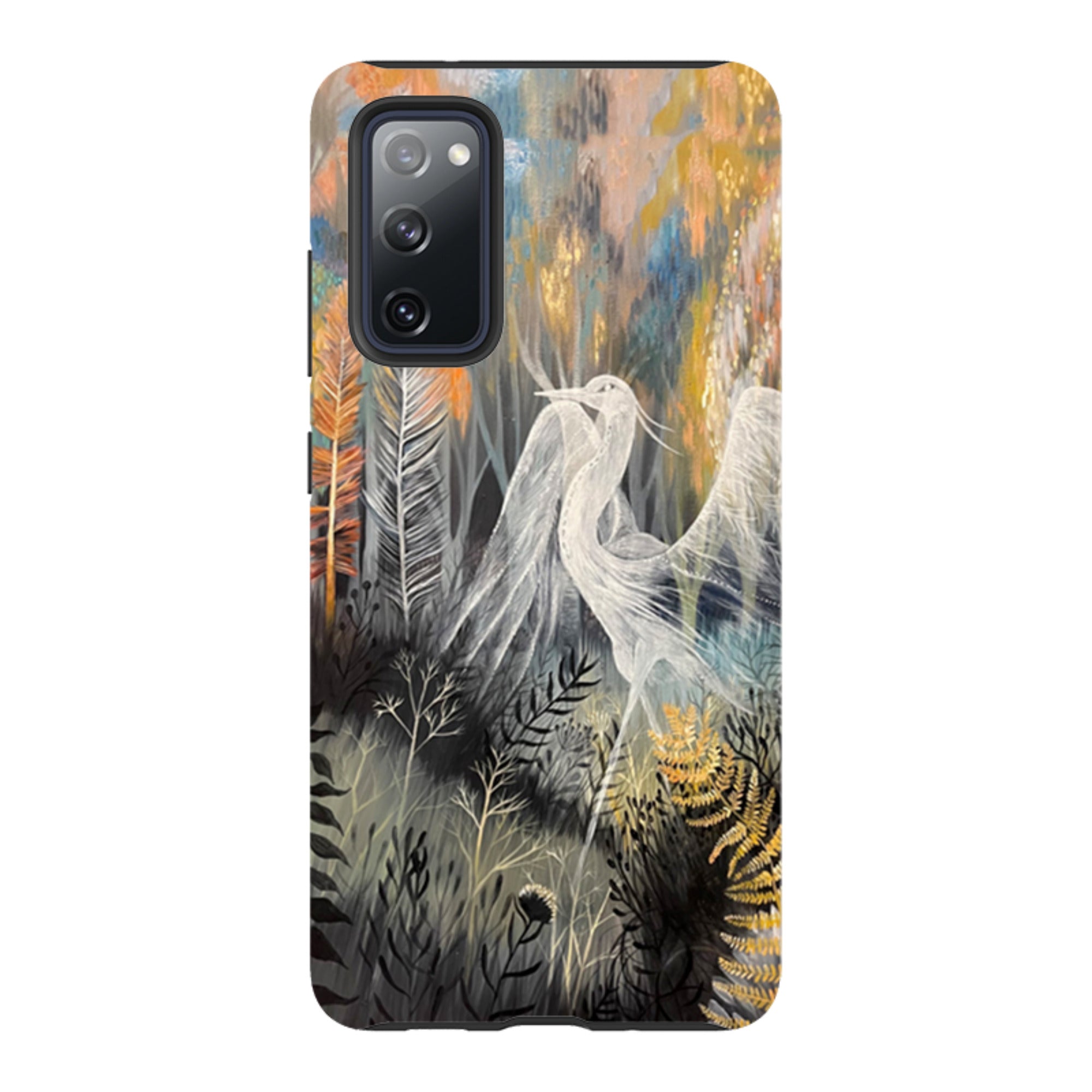 Samsung Tough Case - Ghost Heron By Mia Underwood