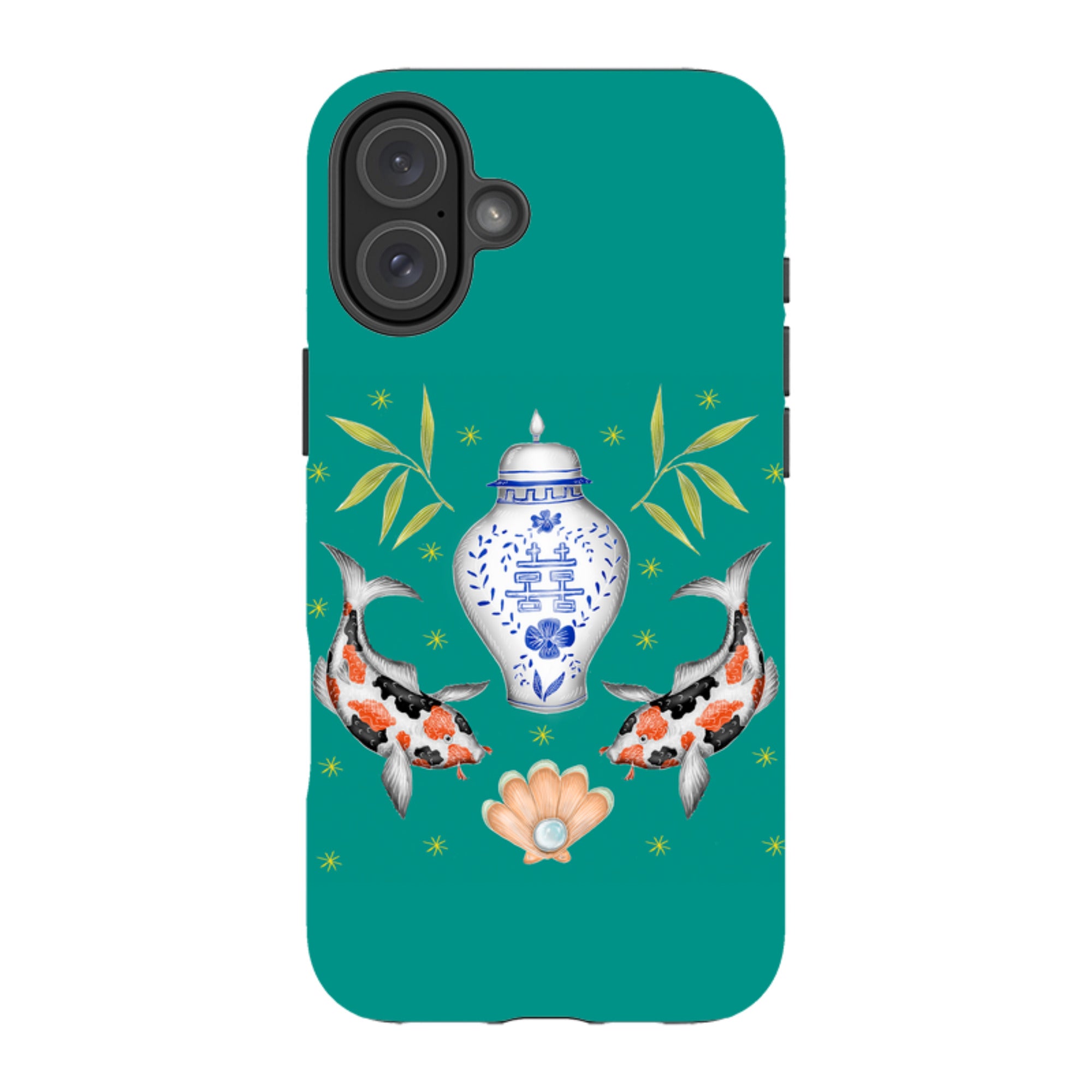 iPhone Tough Case - Koi Carp By Catherine Rowe