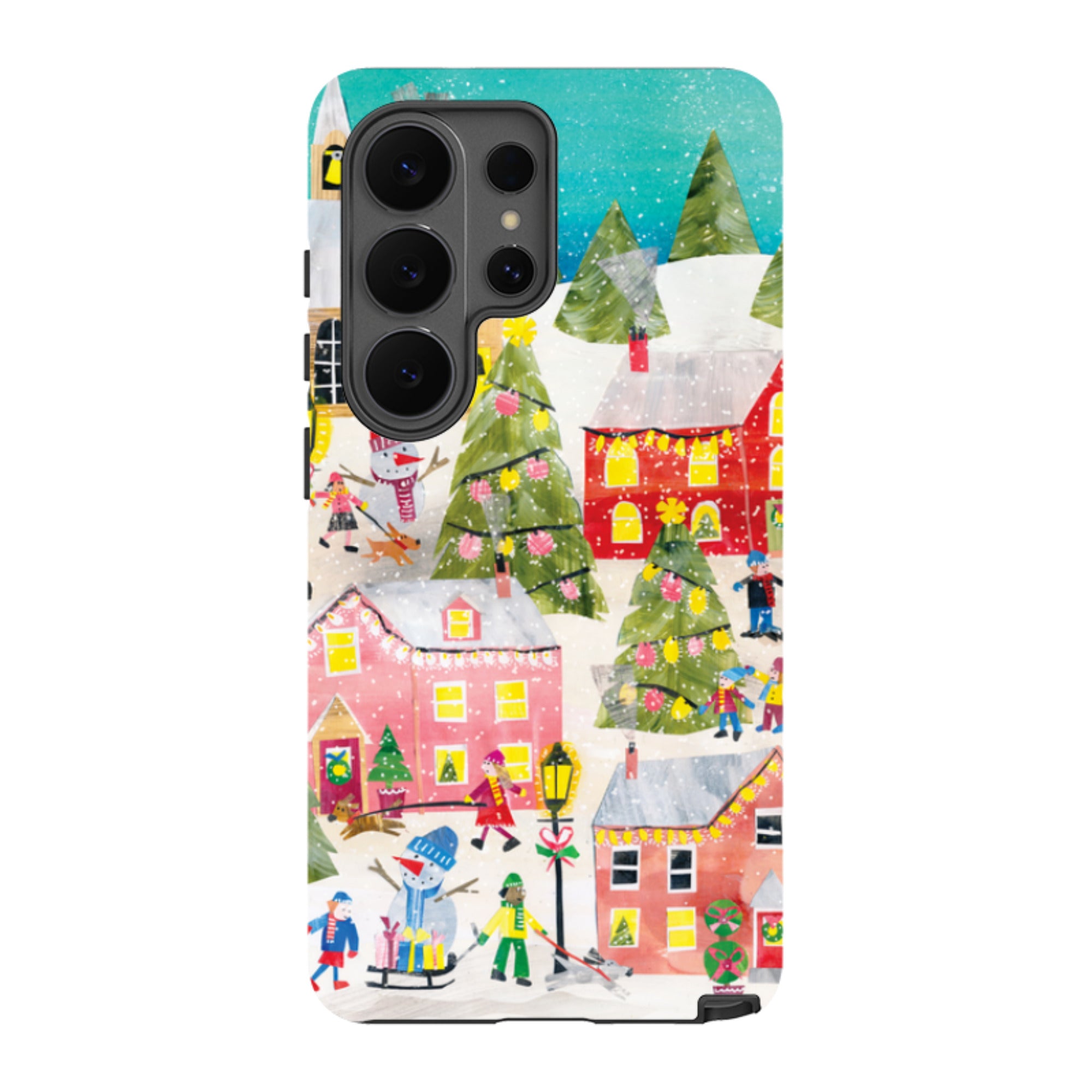 Samsung Tough Case - Winter Village By Tracey English
