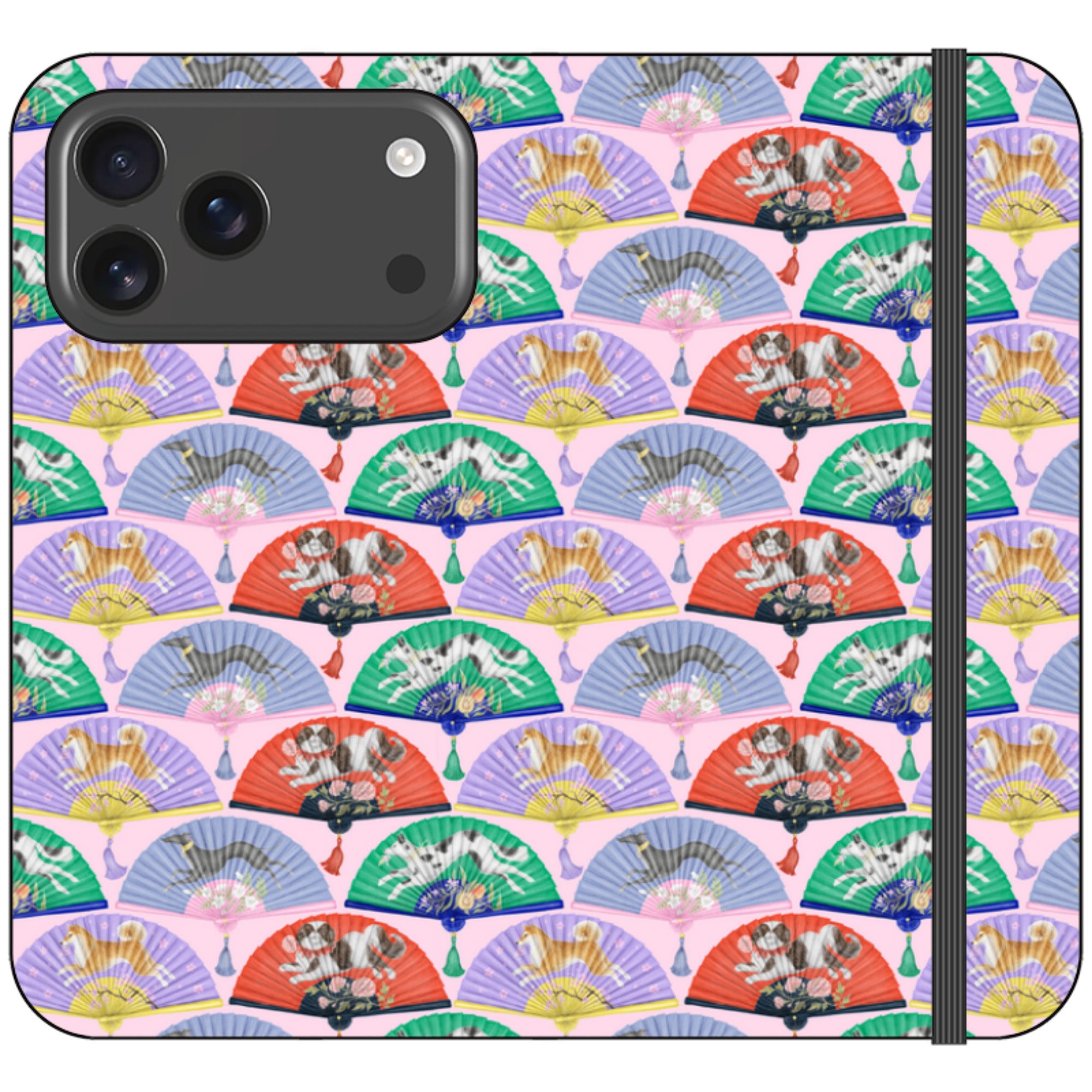 Dog Fan Wallet Case By Catherine Rowe