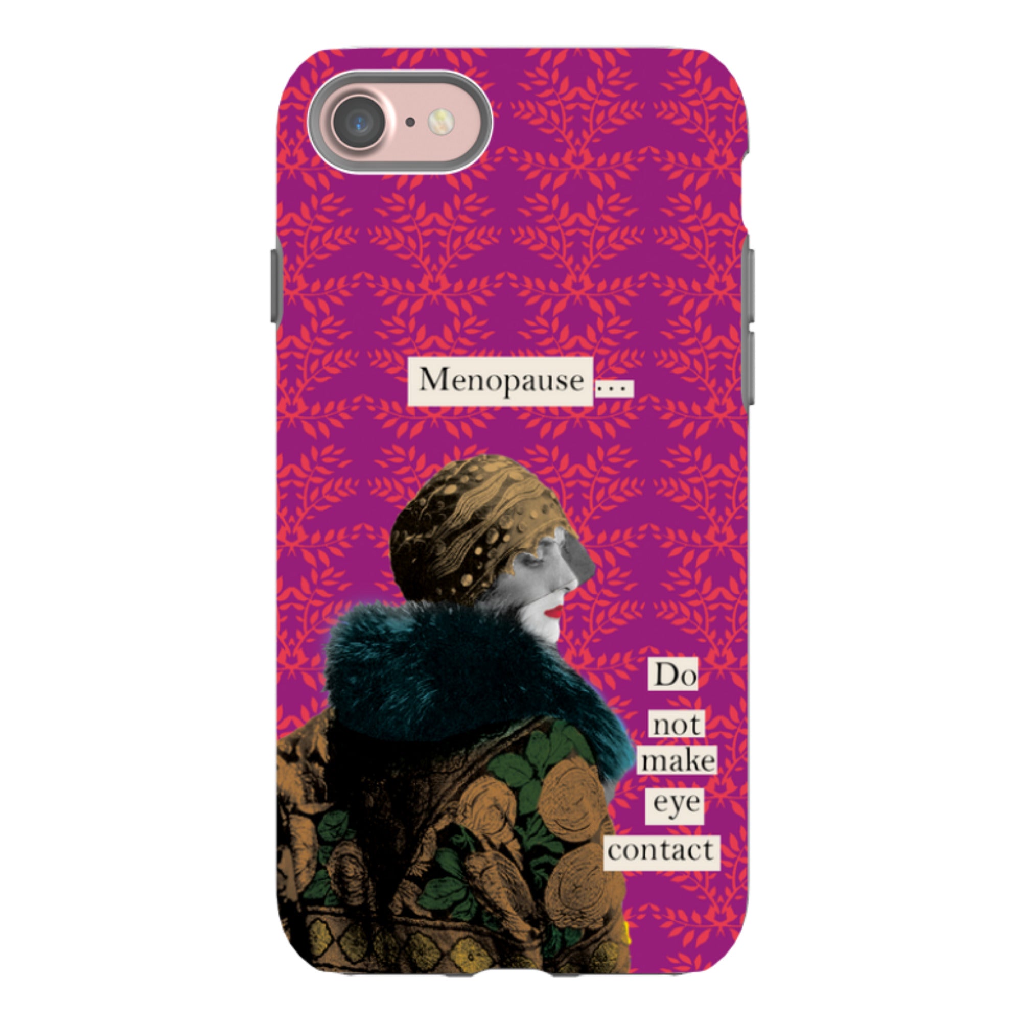 iPhone Tough Case - Menopause By Clare Jordan