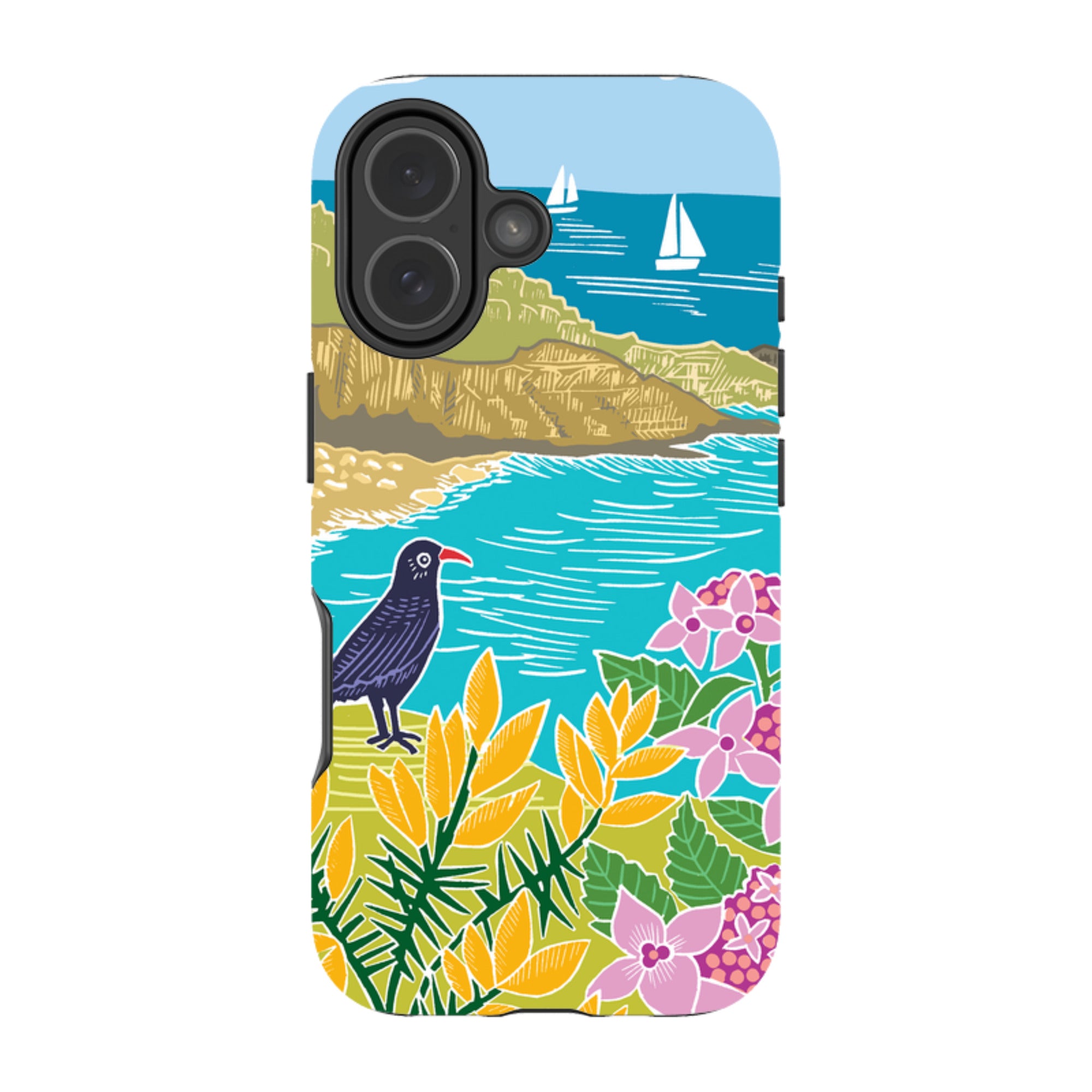 iPhone Tough Case - Porthgwarra Walk By Kate Heiss