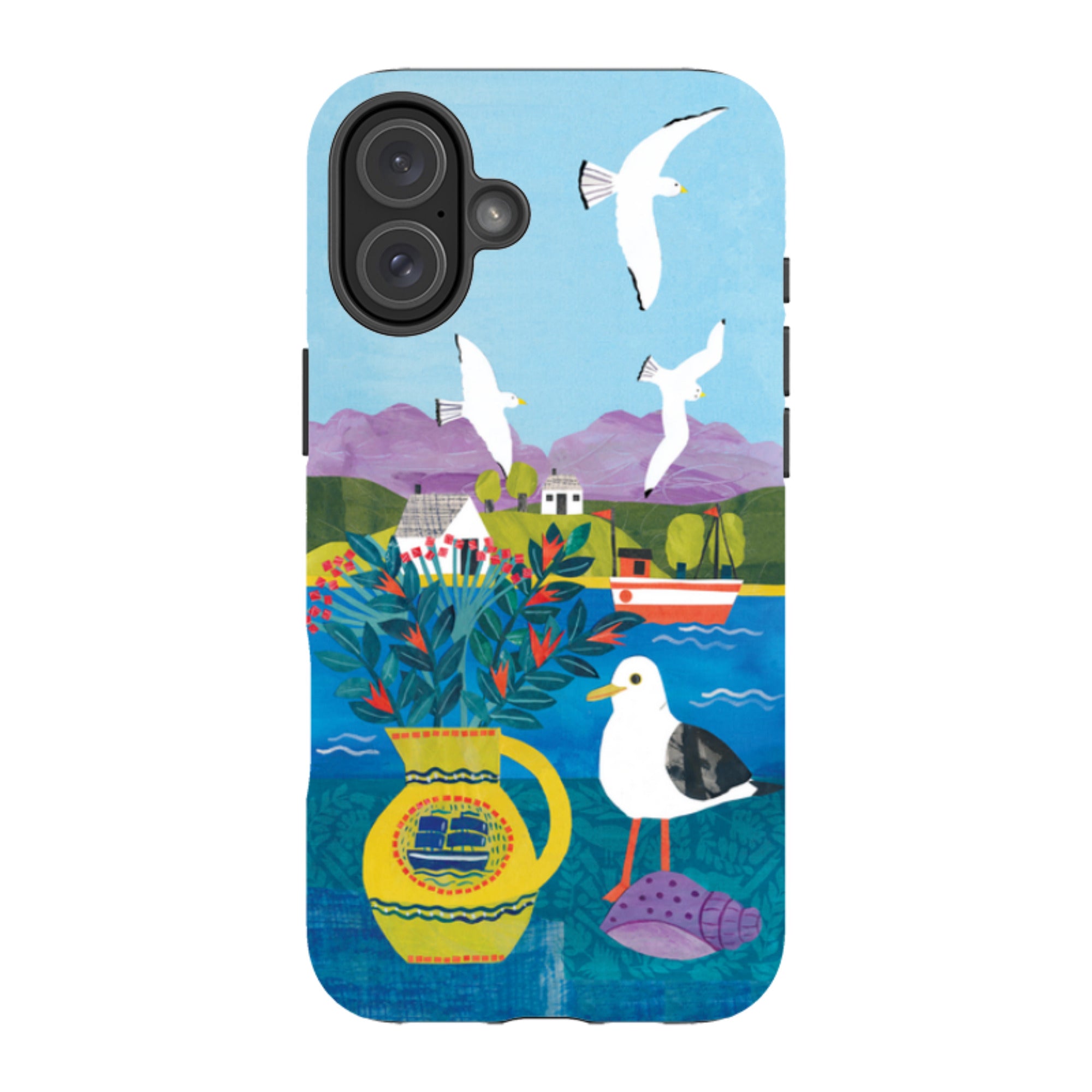 iPhone MagSafe Tough Case - Seagulls By Tracey English