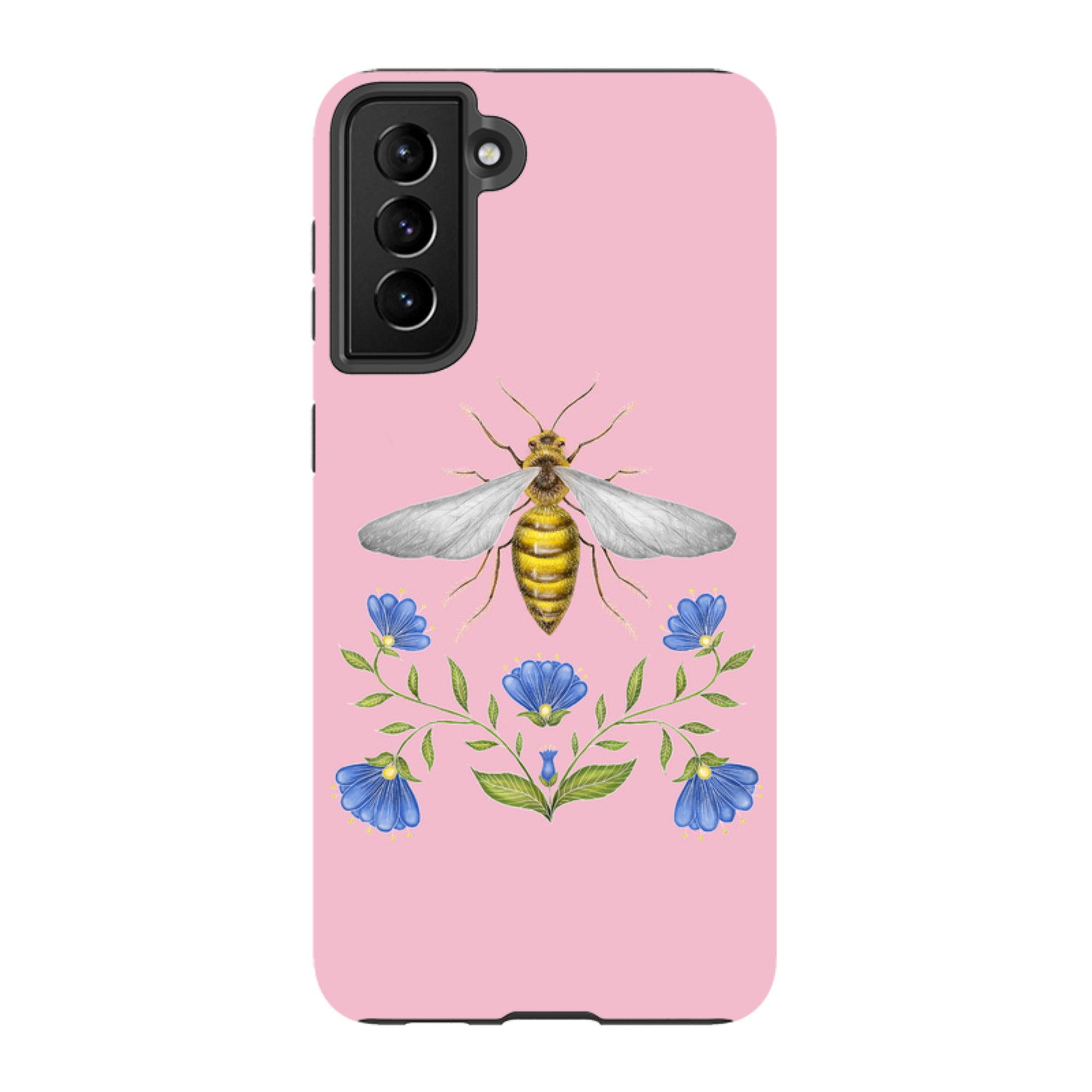 Samsung Tough Case - Wings Of Freedom Pink By Catherine Rowe
