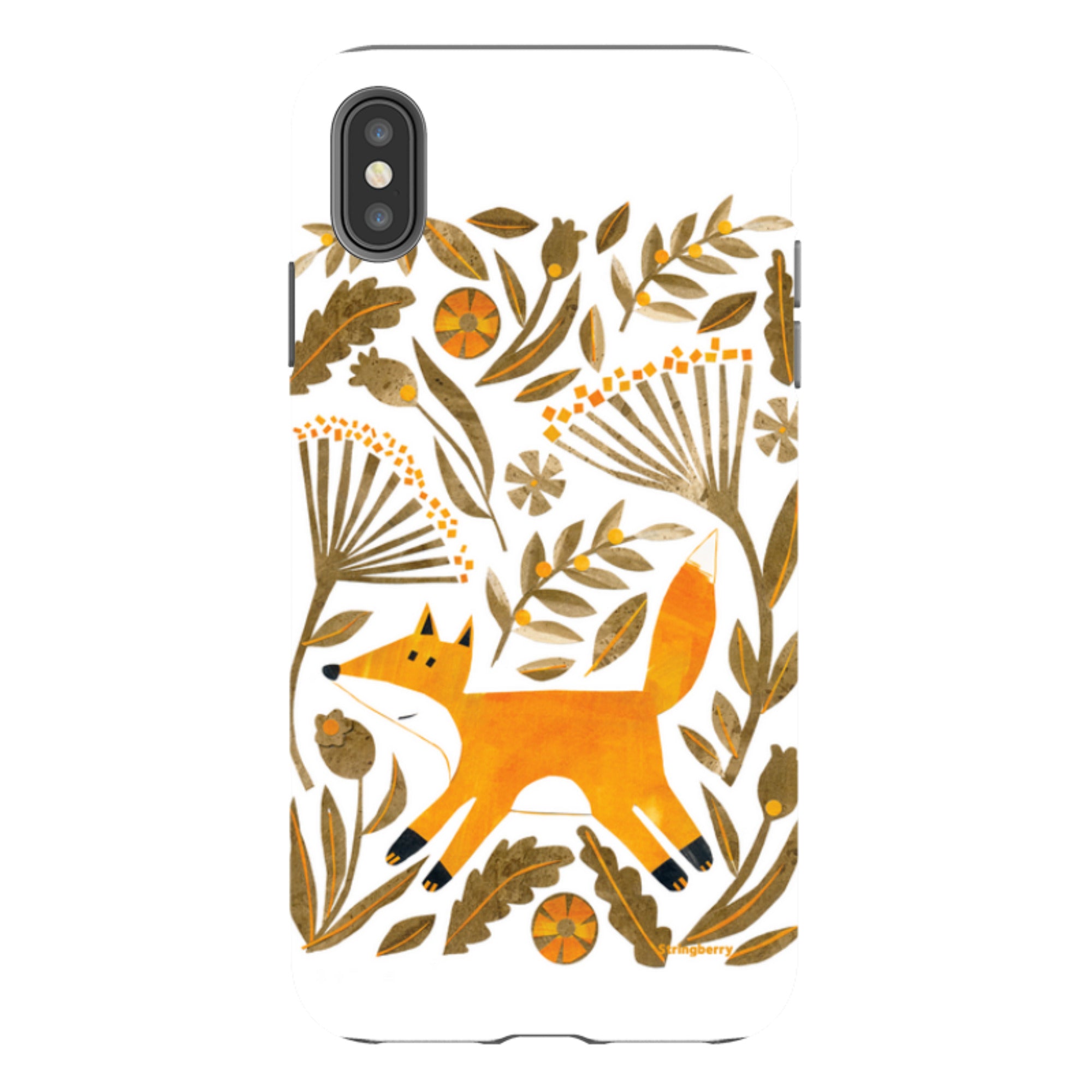 iPhone Tough Case - Foxie By Tracey English