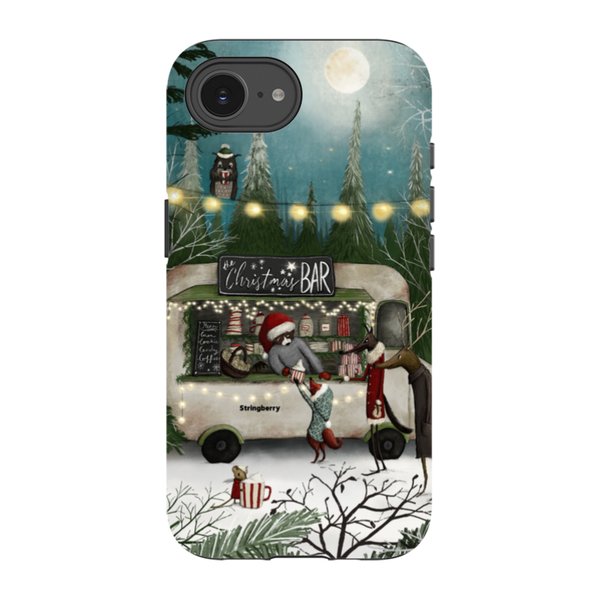iPhone Tough Case - Christmas Bar By Maja Lindberg