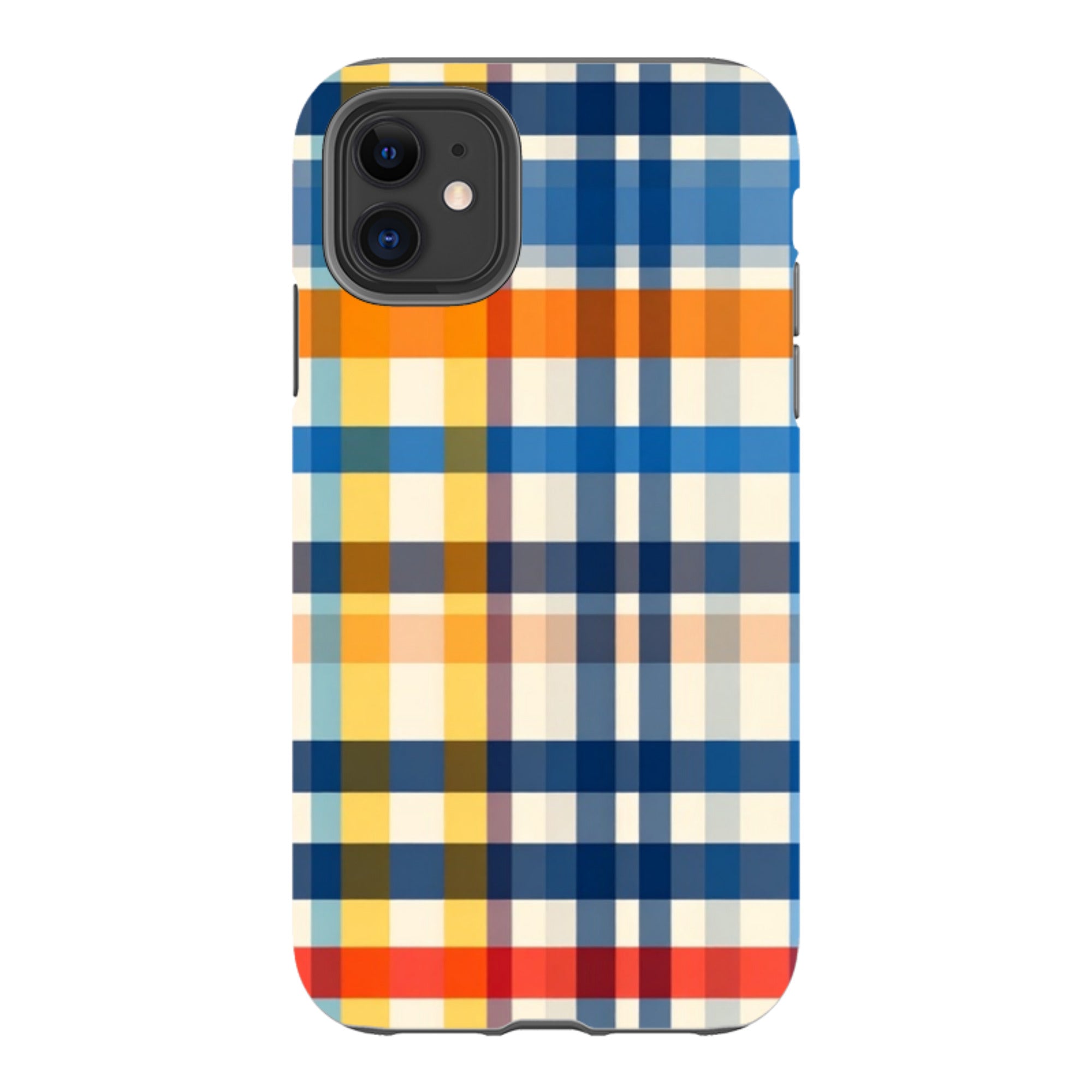 iPhone Tough Case - Barcelona Gingham