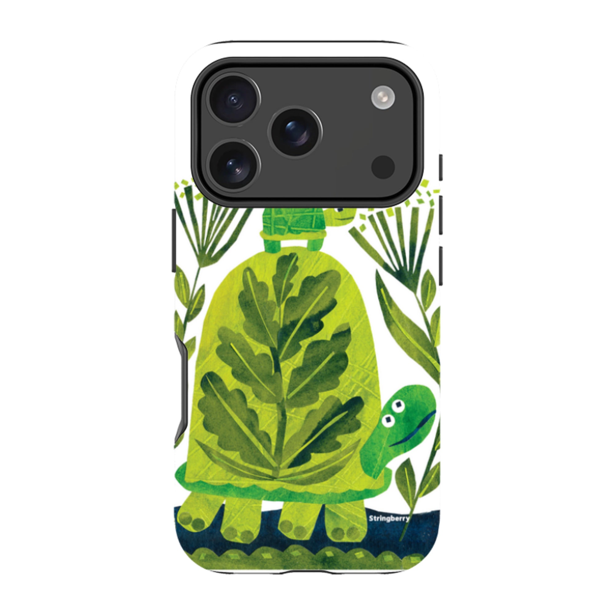iPhone MagSafe Tough Case - Folk Tortoise By Tracey English