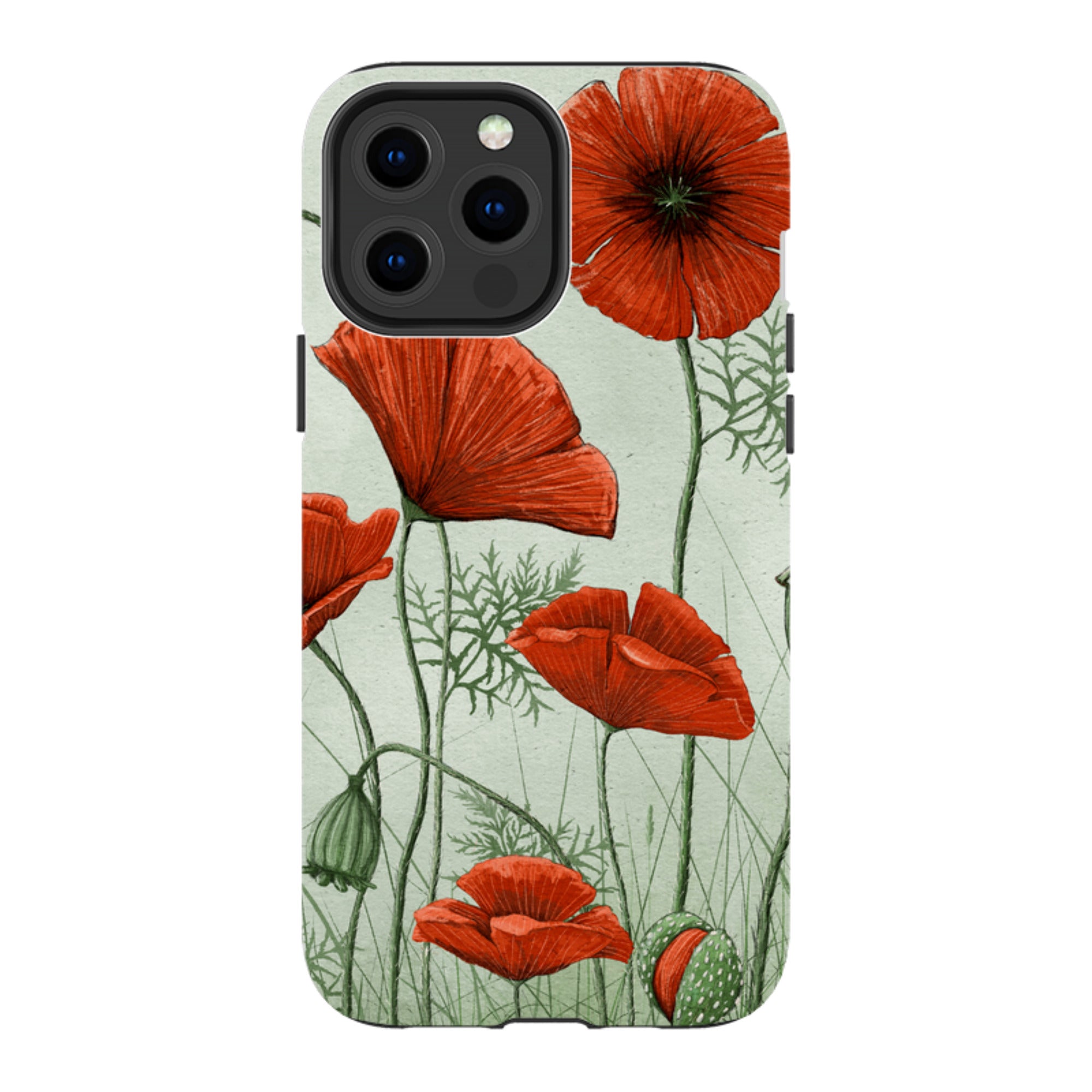 iPhone Case - Poppies By Maja Lindberg