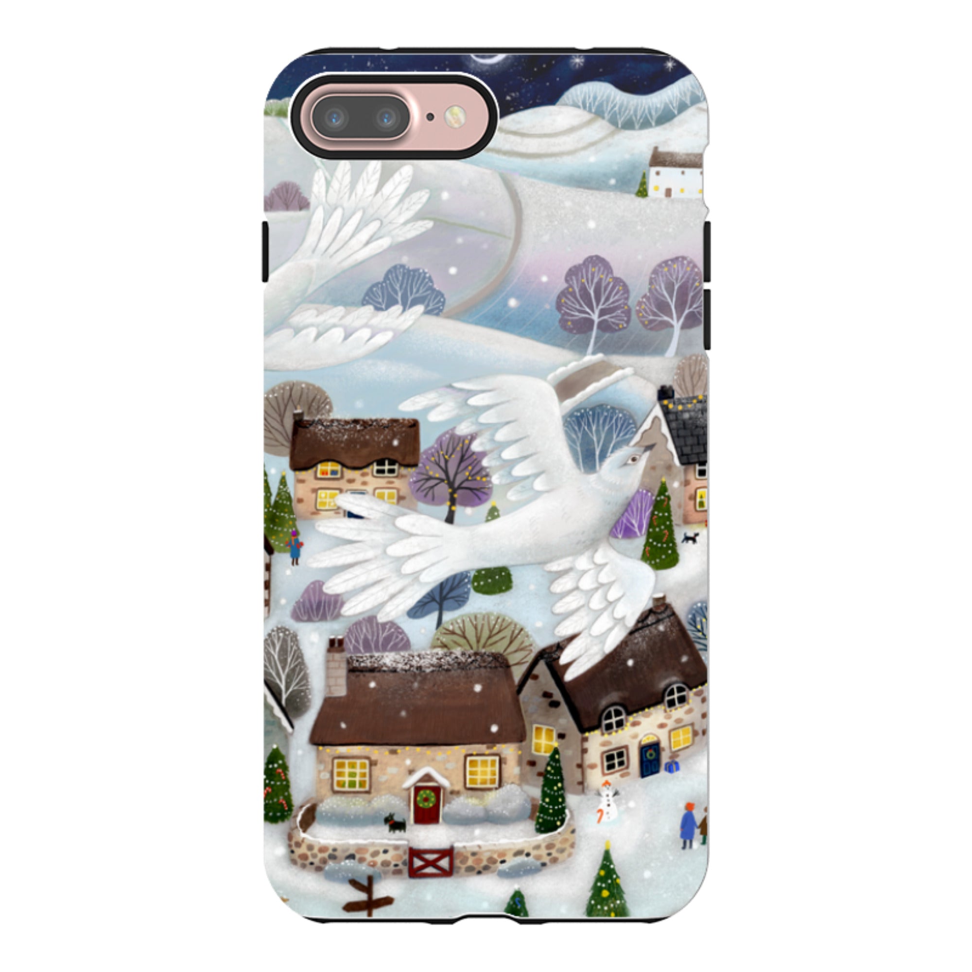 iPhone Tough Case - Advent Doves By Bex Parkin