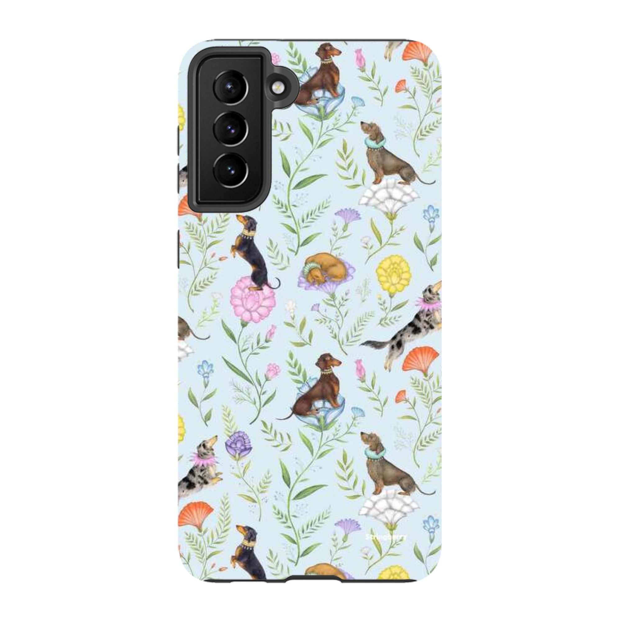 Samsung Tough Case - Doxy Day Afternoon Sky By Catherine Rowe