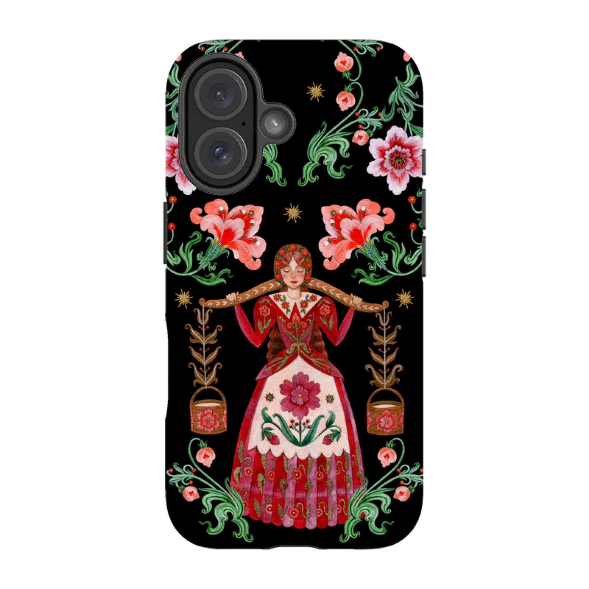 iPhone MagSafe Tough Case - Eight Maids A Milking By Maria Matos