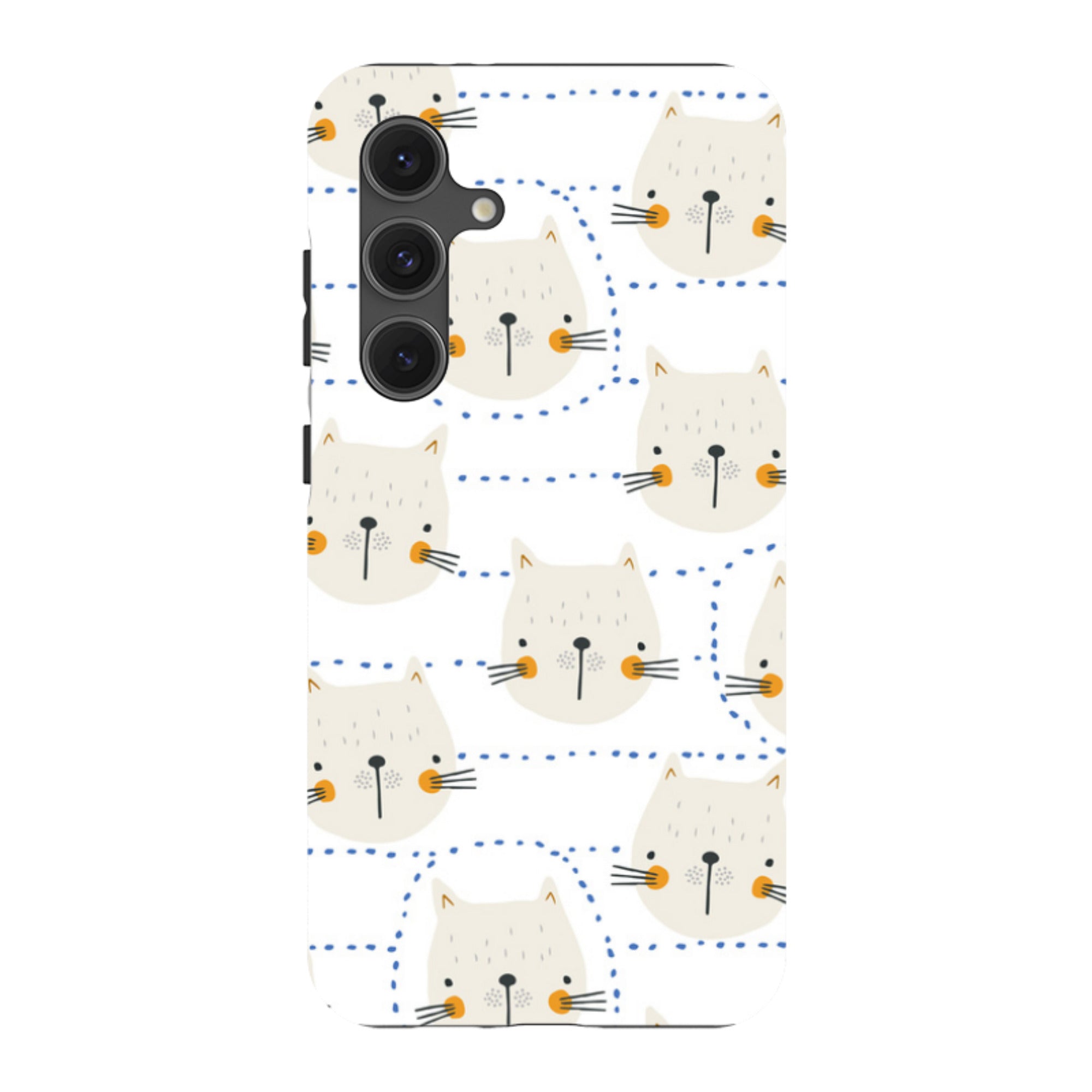 Samsung Tough Case - Cat Tiles