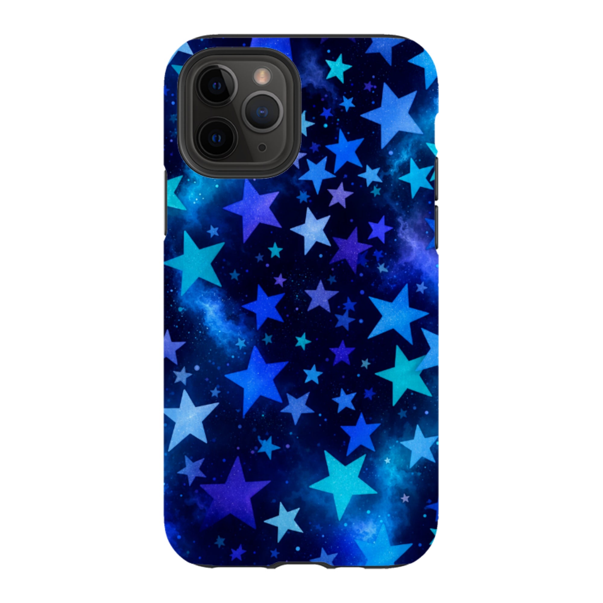 iPhone Tough Case - Blue Galaxy Star
