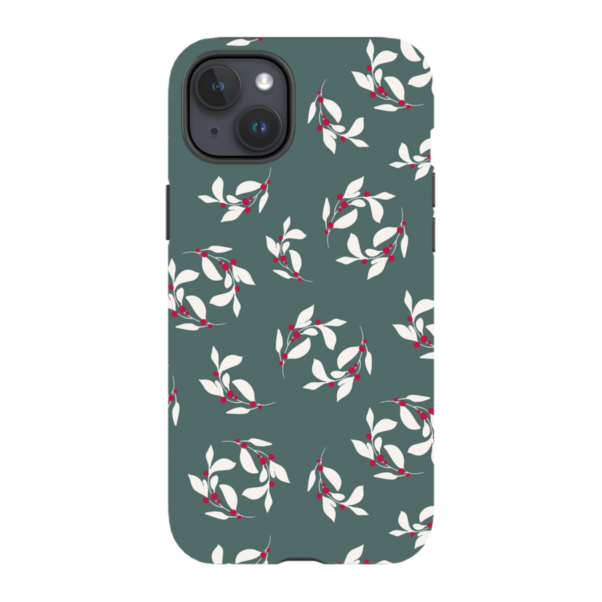 iPhone MagSafe Tough Case - Winter Floral