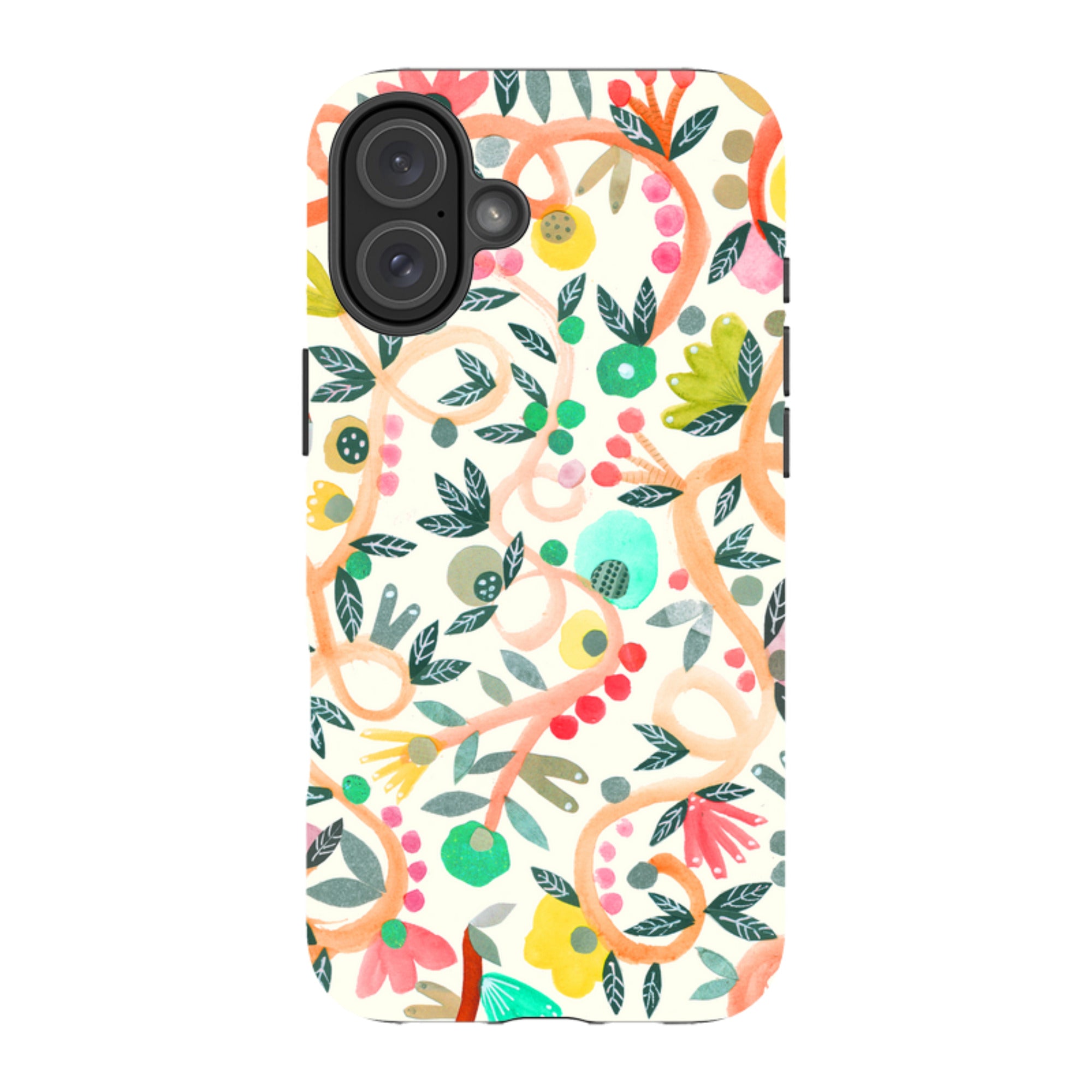 iPhone Tough Case - Floral By Gabriela Larios