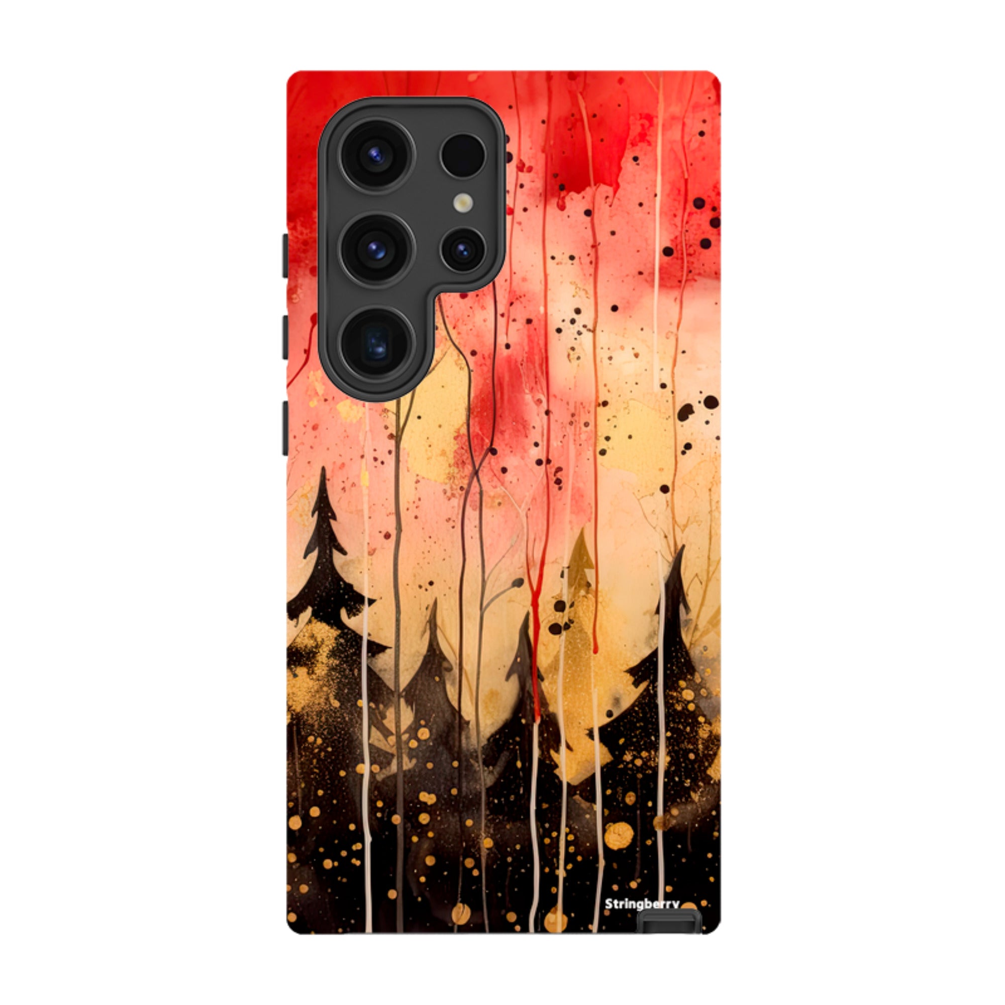 Samsung Tough Case - Watercolour Winter Forest