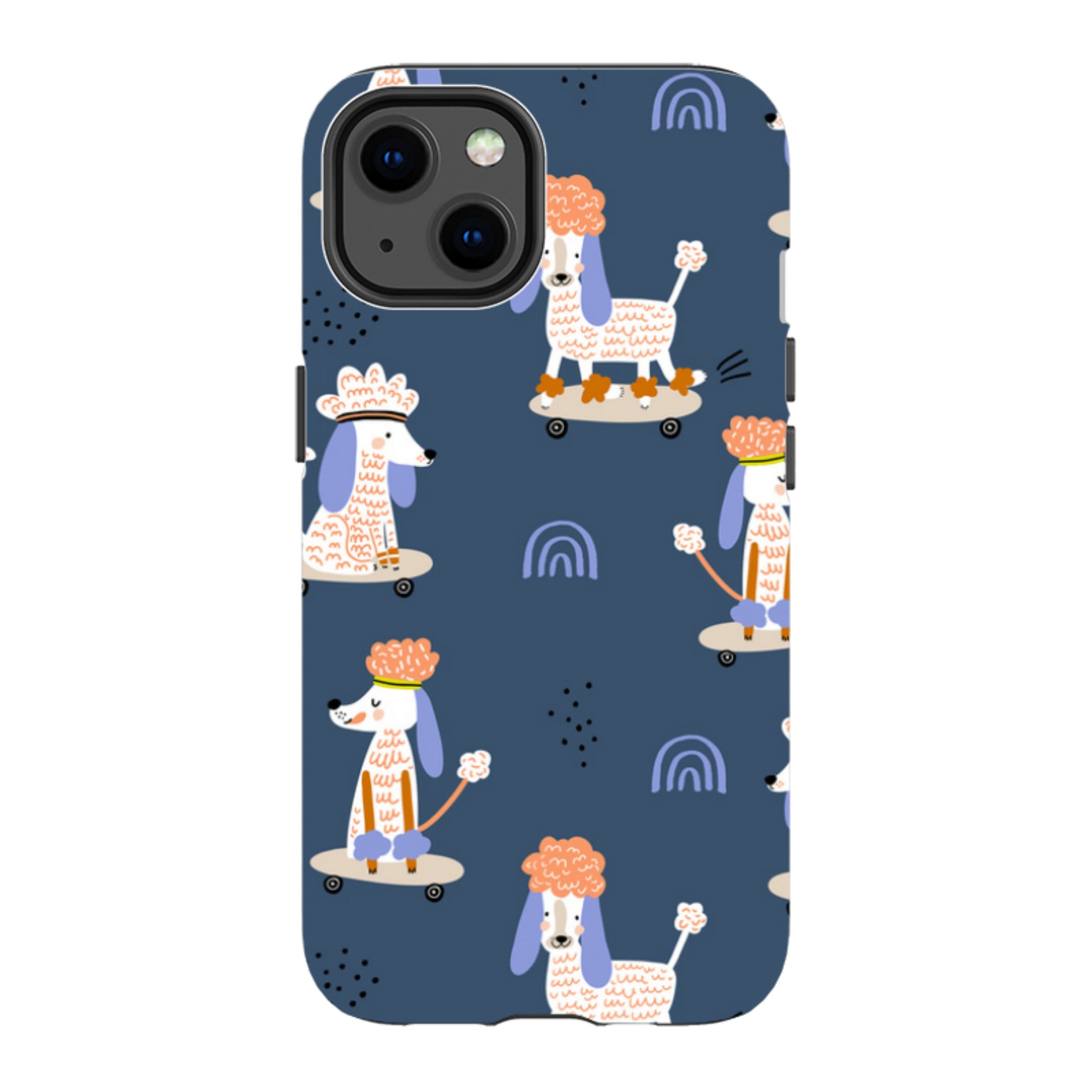 iPhone Tough Case - Skater Dogs