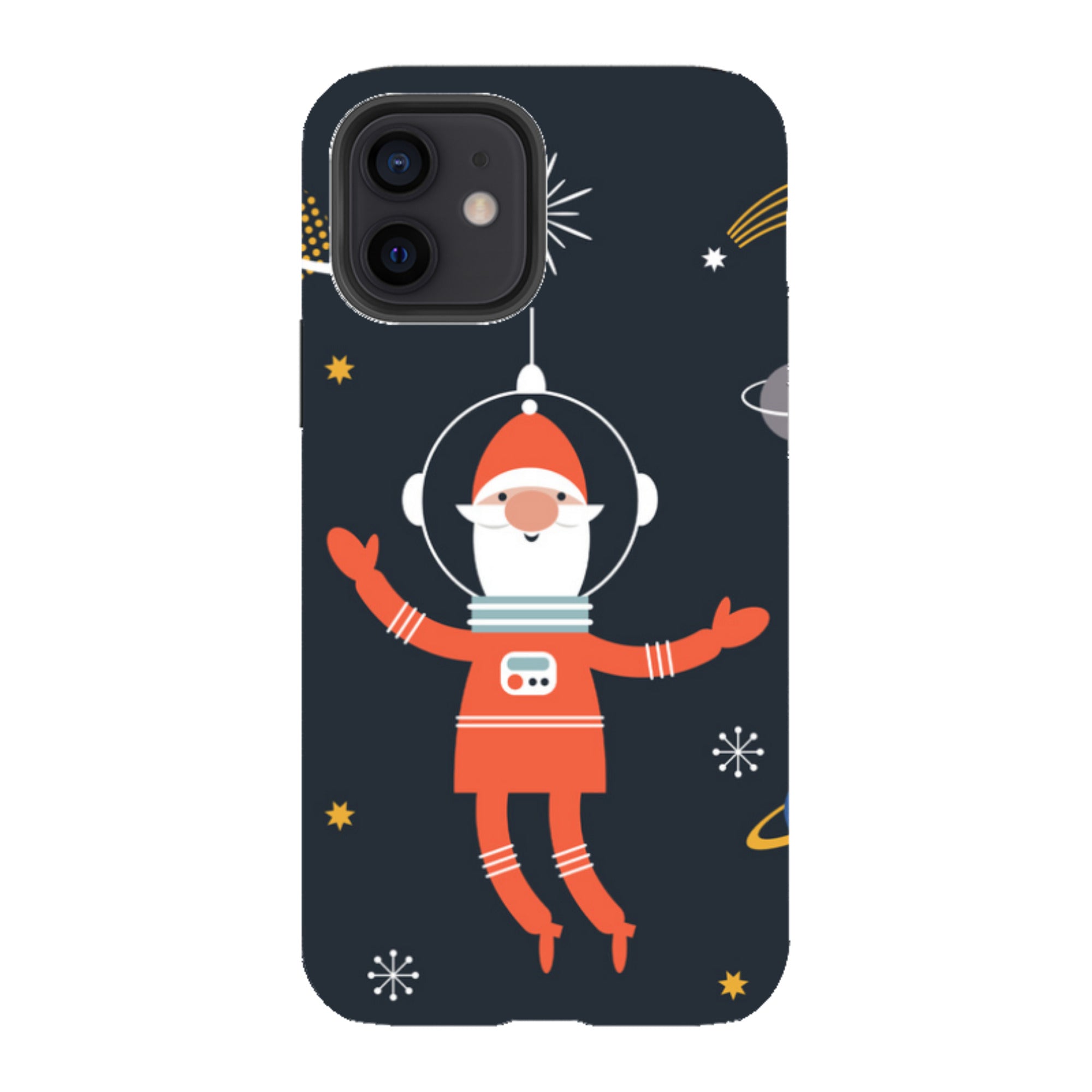 iPhone Tough Case - Cosmic Santa