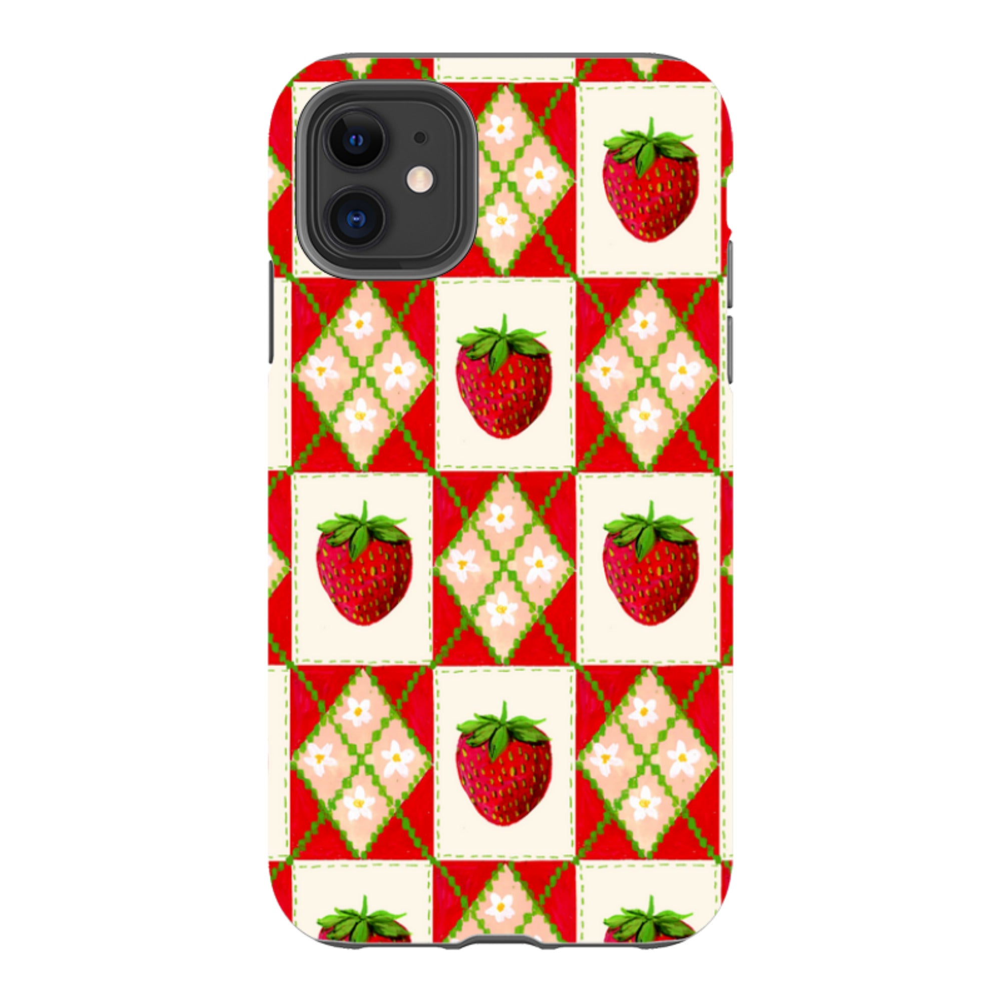 iPhone Case - Strawberries II By Abby Jacobs