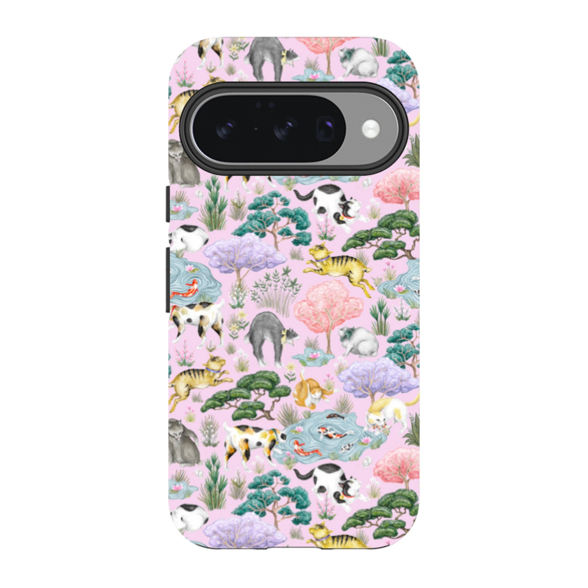 Google Tough Case - Cat Garden By Catherine Rowe