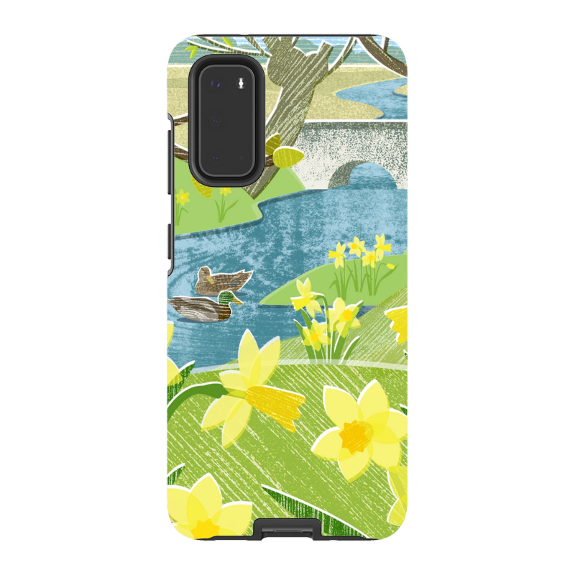 Samsung Tough Case - Daffs And Ducks By Liane Payne