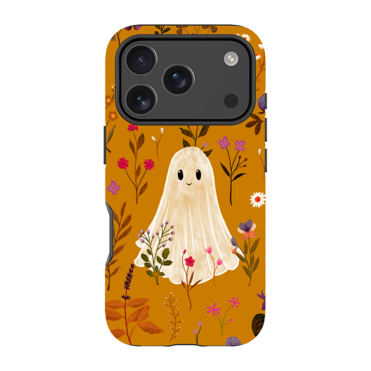iPhone Tough Case - Ghost in the Garden - Spice Multi By Katherine Quinn