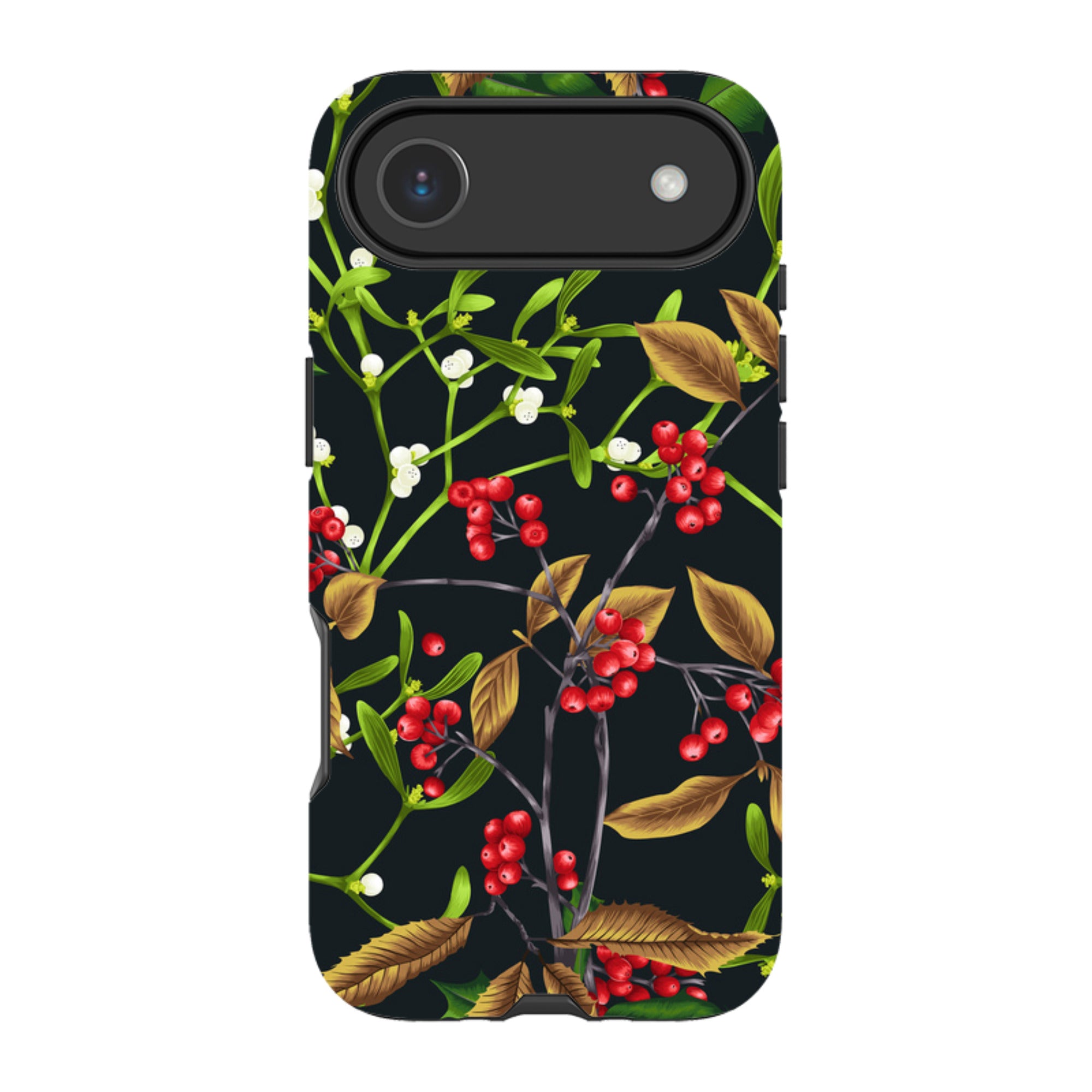 iPhone Tough Case - Magical Xmas Black