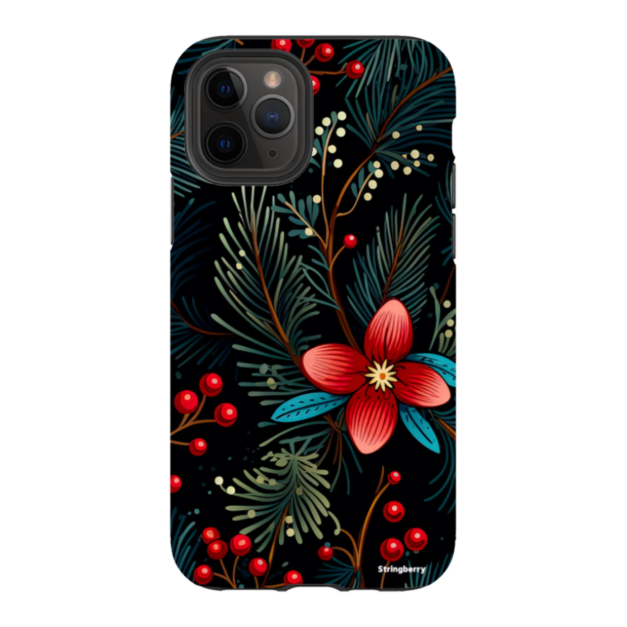 iPhone Tough Case - Red Berries