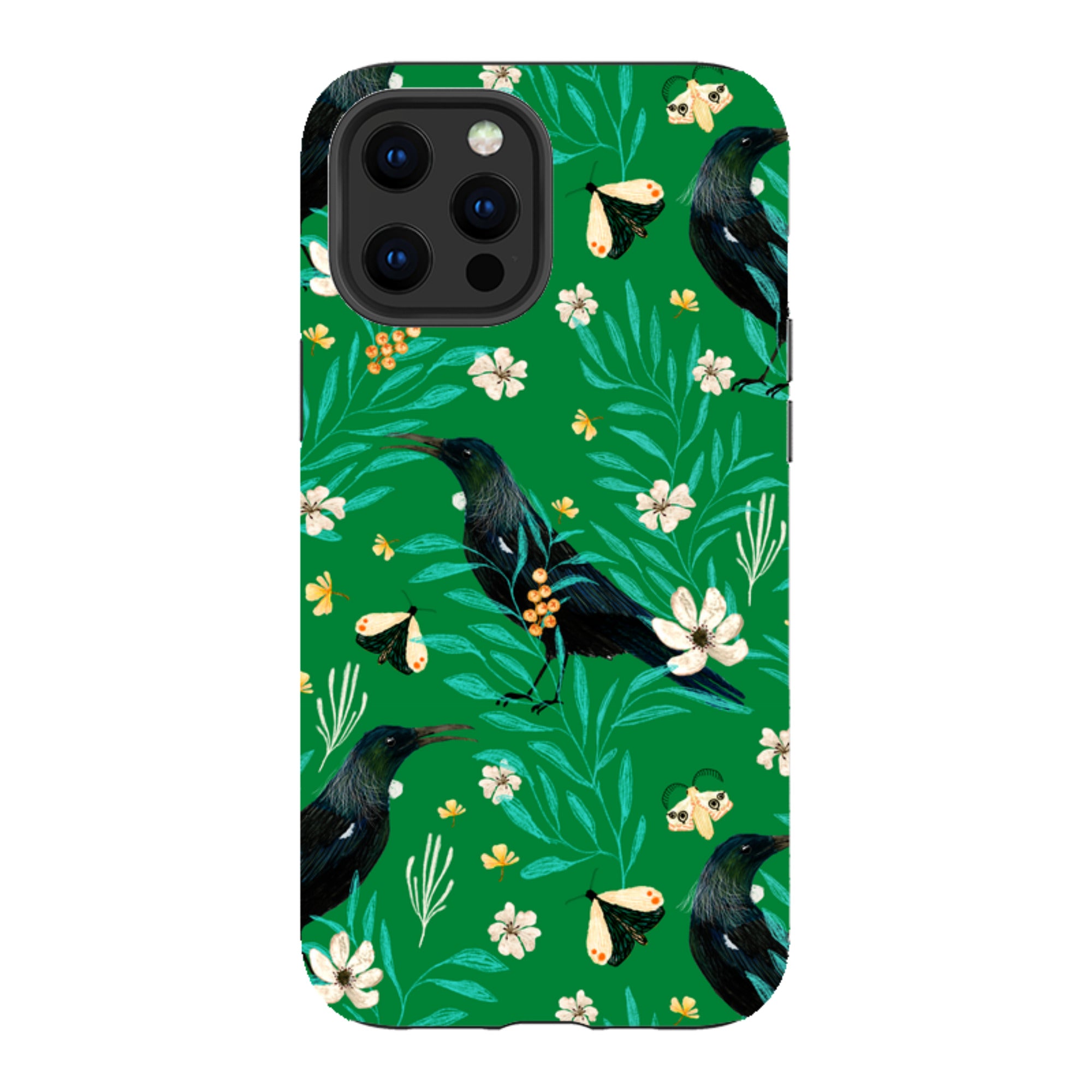 iPhone Tough Case - Tui Green By Katherine Quinn