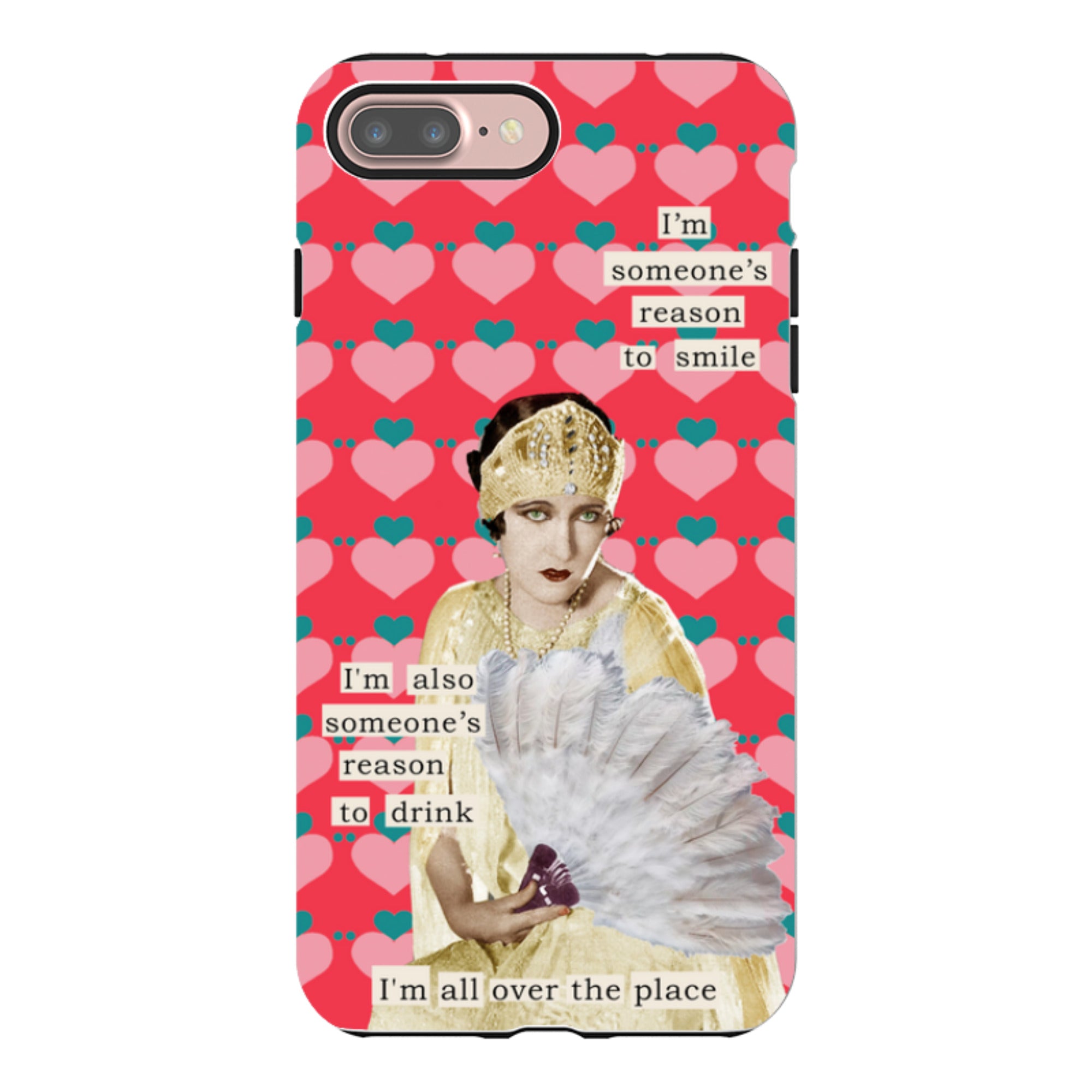 iPhone Tough Case - Someones Reason To Smile By Clare Jordan