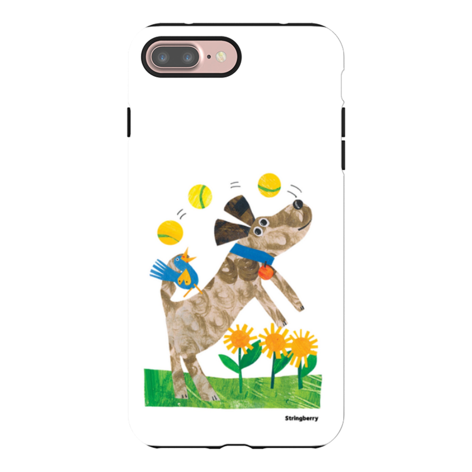 iPhone Tough Case - Days Of Dogs V By Tracey English