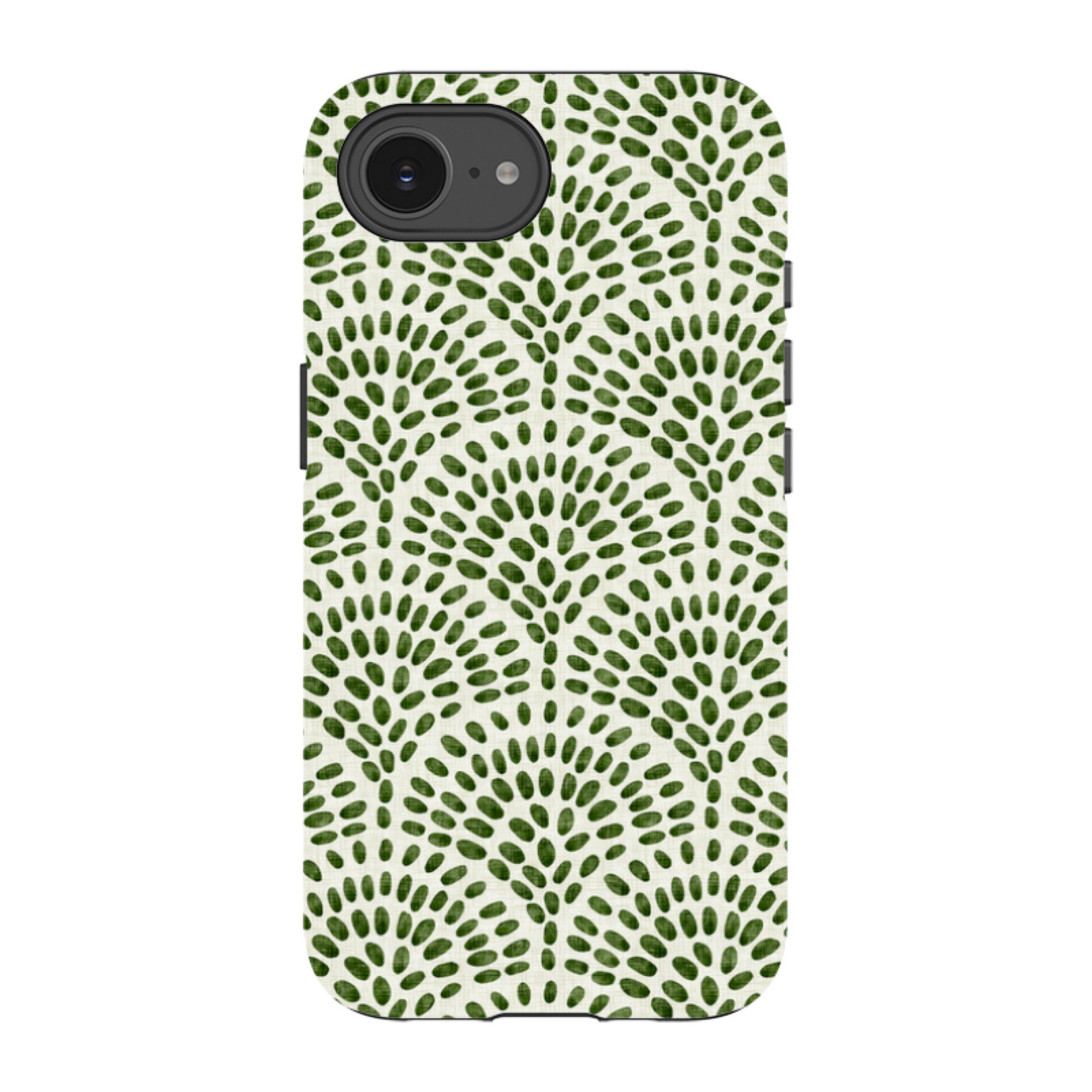 iPhone Tough Case - Scallop - Green By Katherine Quinn