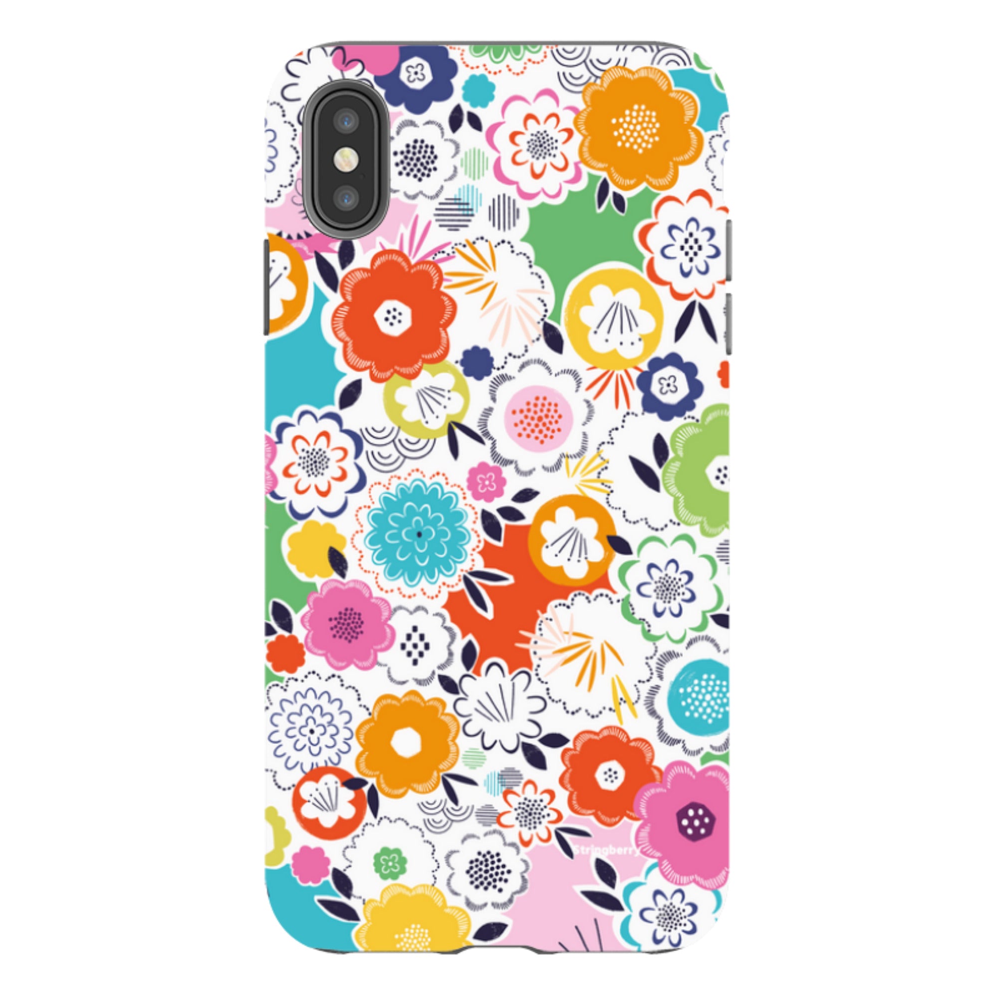 iPhone Tough Case - Flowers By Ali Brookes