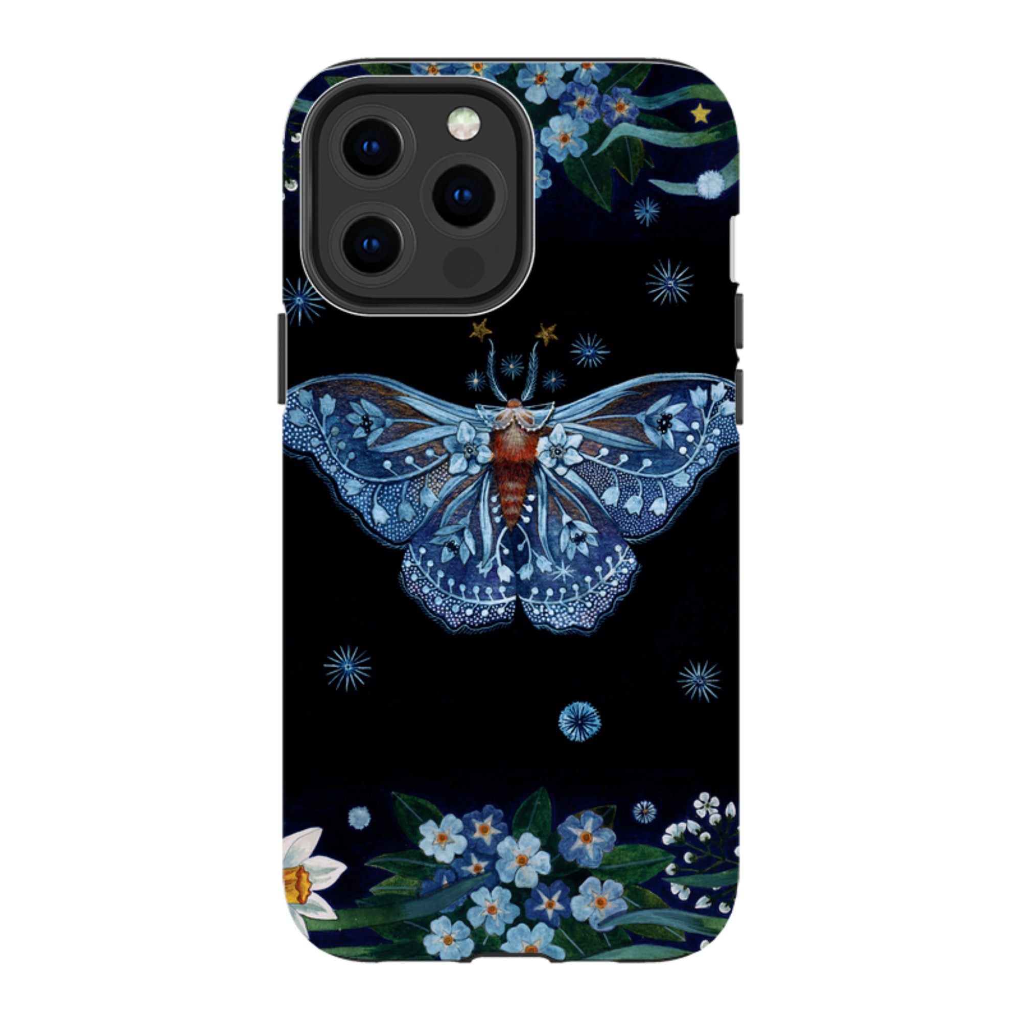 iPhone MagSafe Tough Case -  Night Moth By Maria Matos