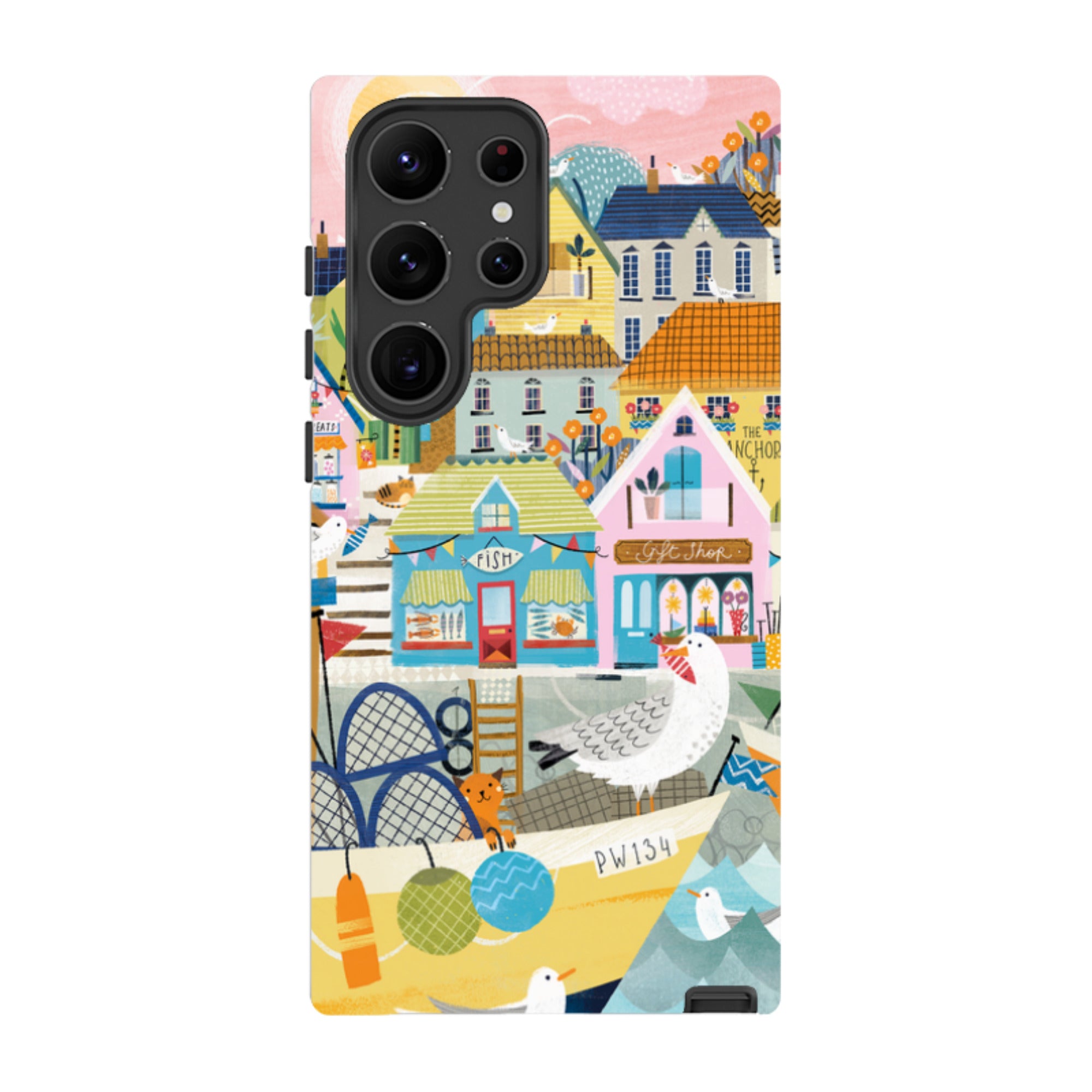 Samsung Tough  Case - Harbour 2 By Ali Brookes