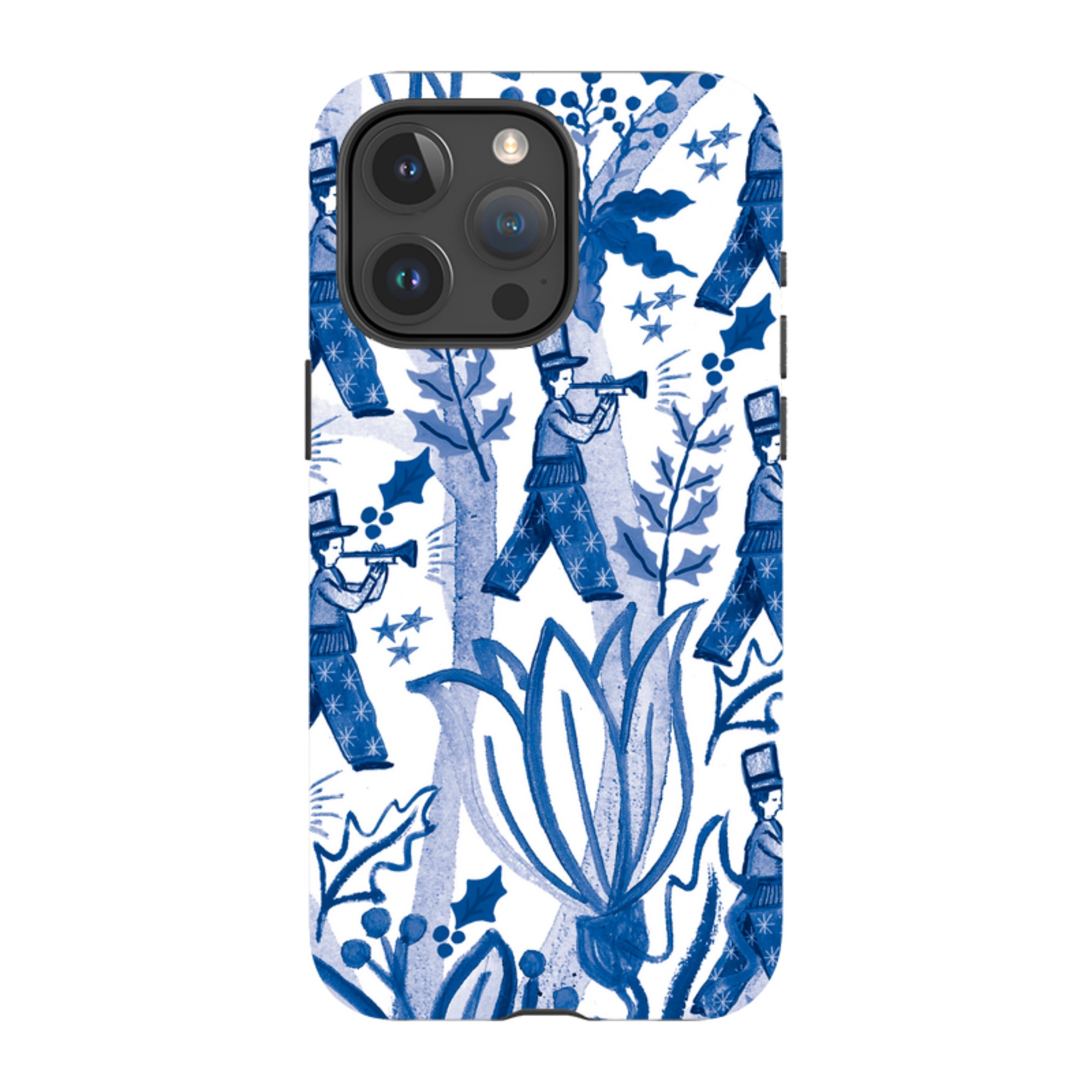 iPhone Tough Case - Ten Pipers Piping By Emma Frances Grant